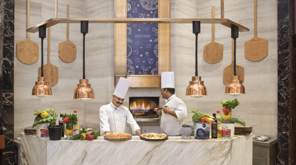   Capital Kitchen - Luxury Fine Dining Restaurant at Taj Palace, New Delhi  