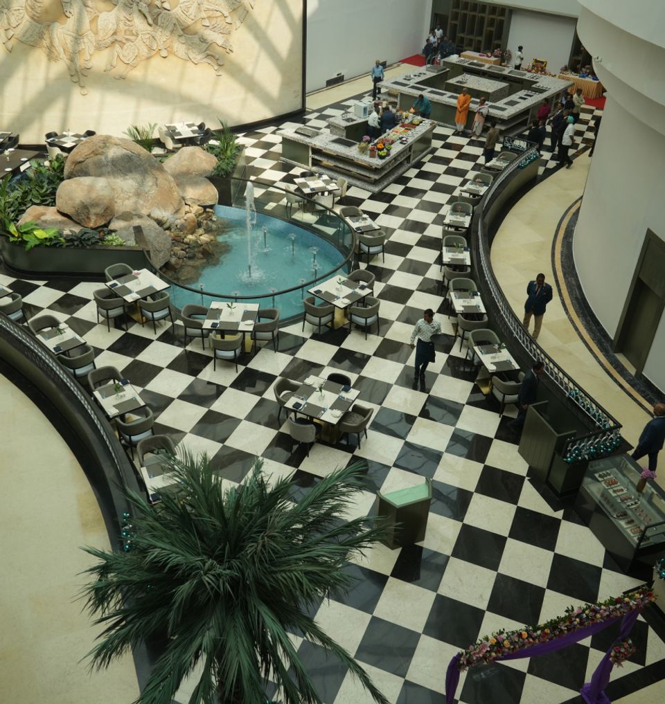 Lobby Area at Taj Deccan, Hyderabad