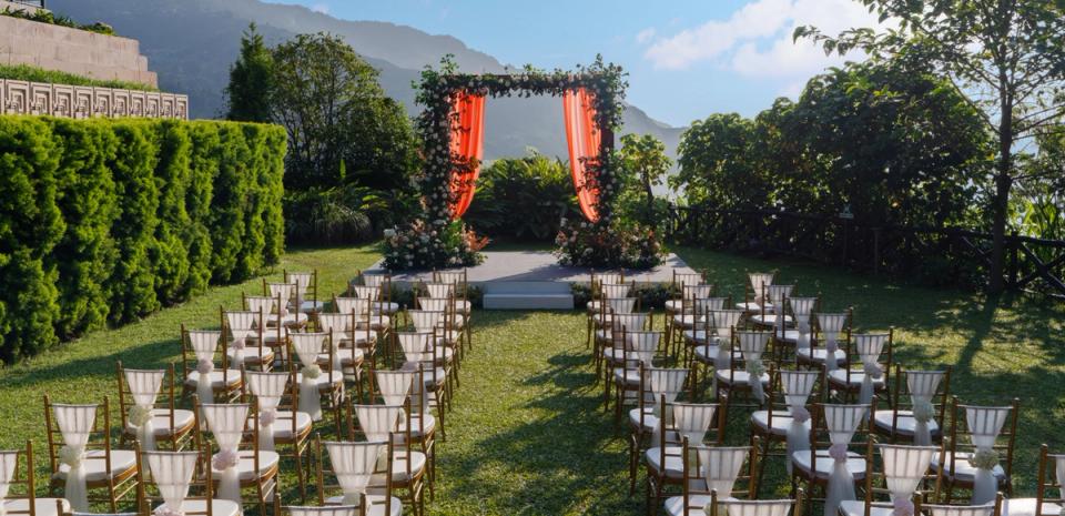 Outer Wedding Venue of Taj Chia Kutir Resort & Spa, Darjeeling - Banner Image