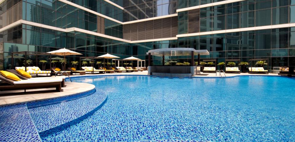 Swimming Pool of Taj Dubai - Banner Image