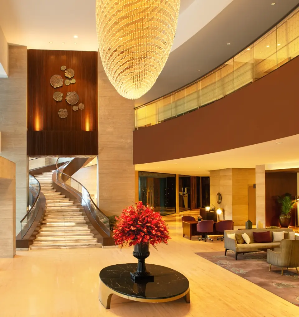 Closest 5-star hotel in Bangalore to the International Exhibition Centre