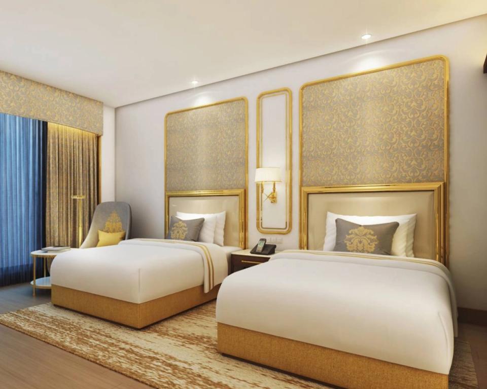 Luxury Room With Twin Bed at Taj Gandhinagar Resort & Spa, Gujarat