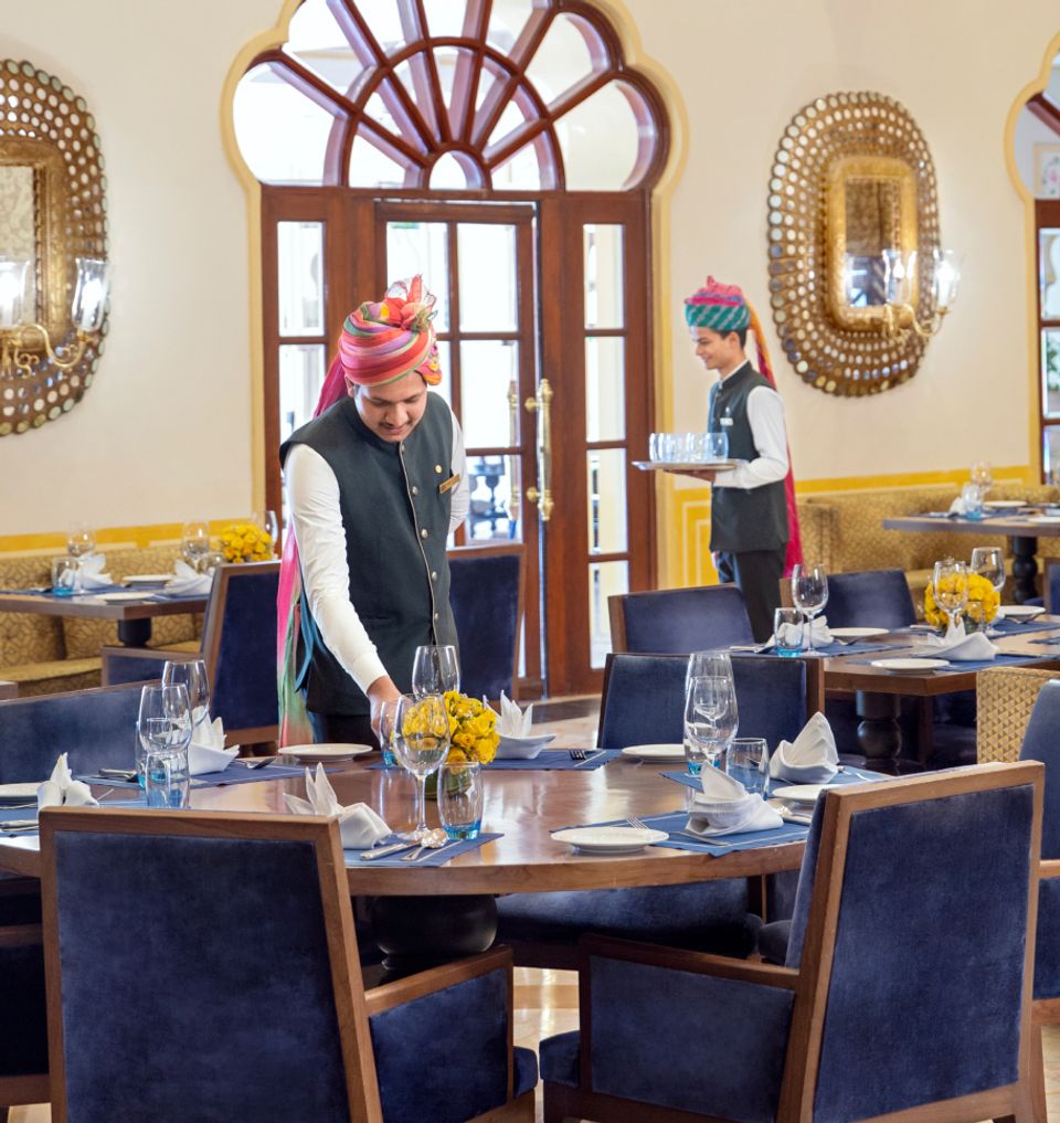 24-Hour Multi-Cuisine Restaurant - Taj Hari Mahal, Jodhpur