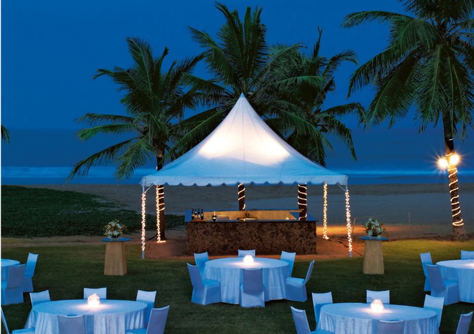 New Beach Outdoor - Meeting Rooms & Event Spaces at Taj Fishermans Cove Resort & Spa