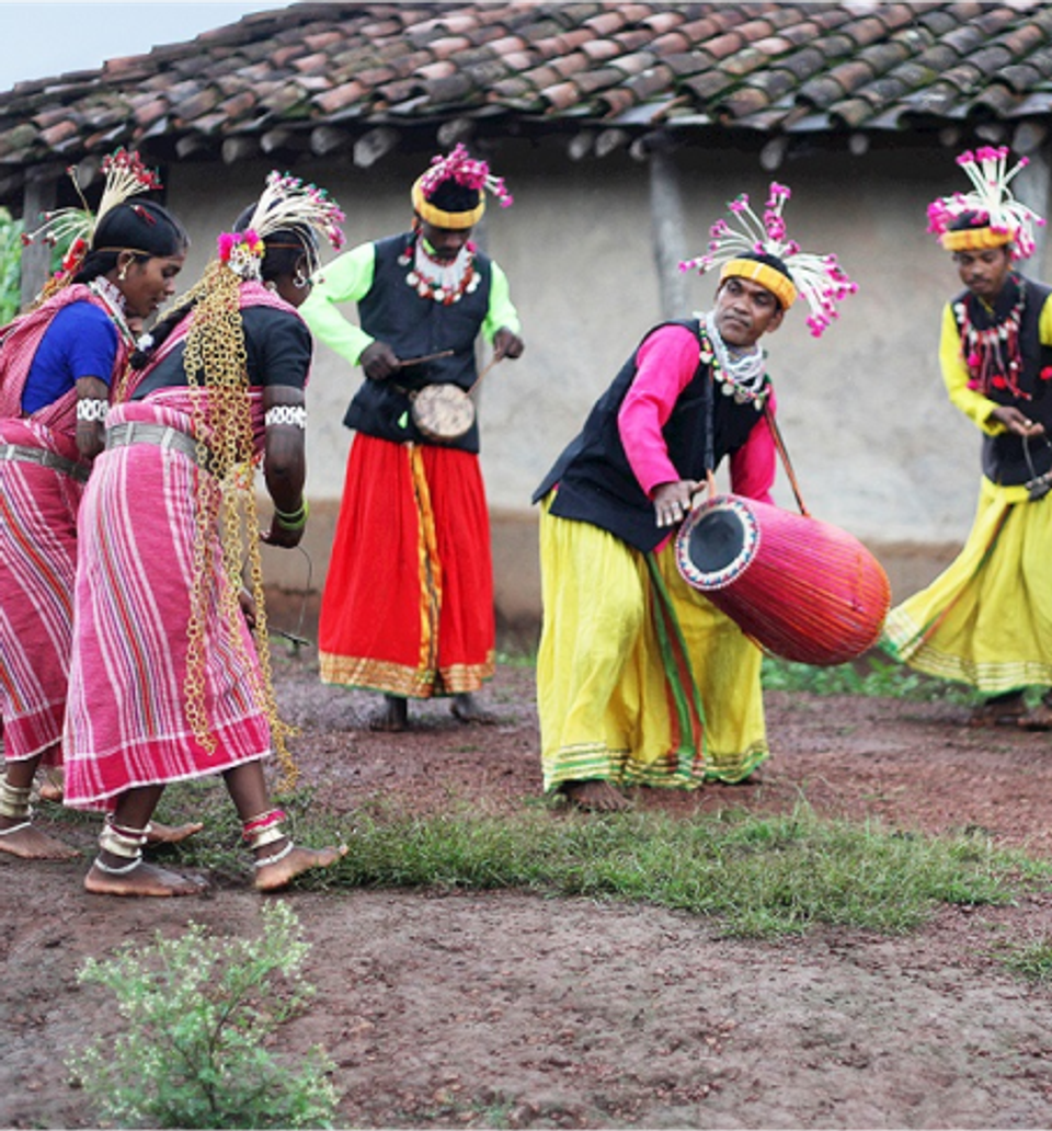 Tribal Visit near Bandhavgarh National Park