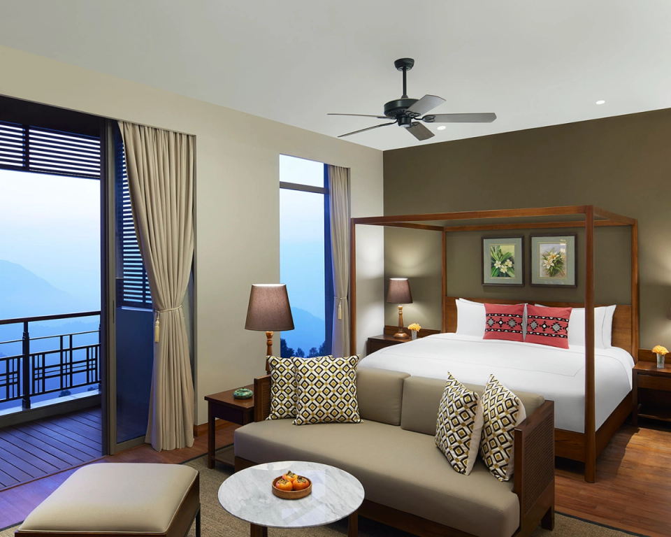 Luxury Room with King Bed & Valley View at Taj Chia Kutir Resort & Spa