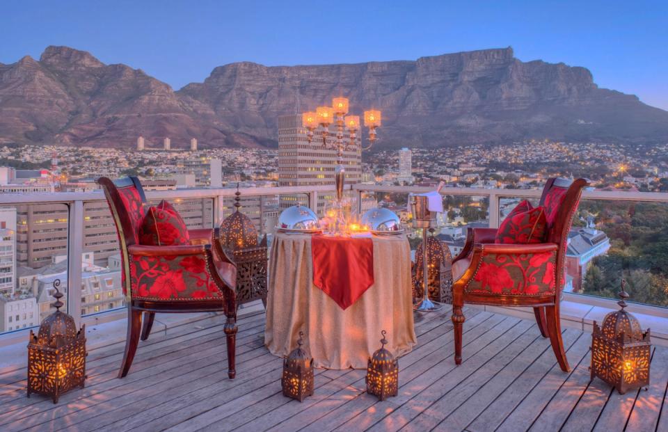 Iconic View Of The Taj Cape Town