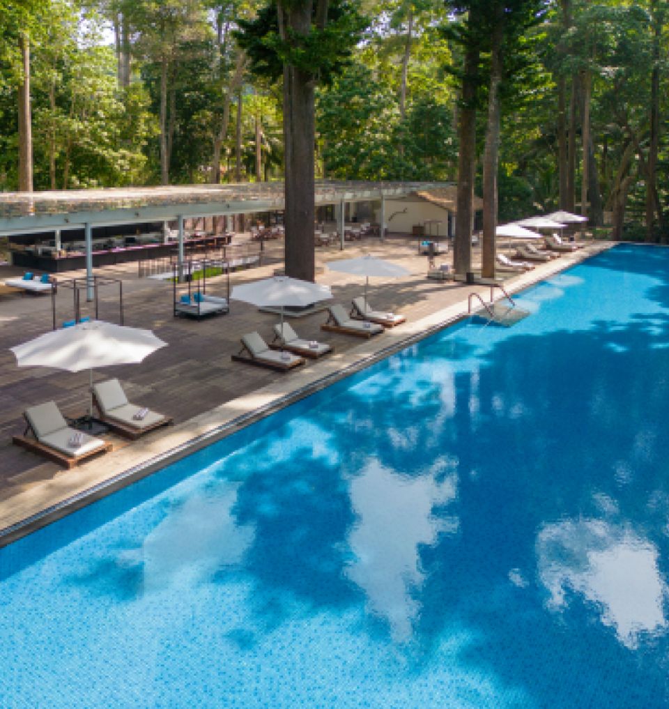  Olympic-Length Infinity Pool - Taj Exotica Resort & Spa, Andamans