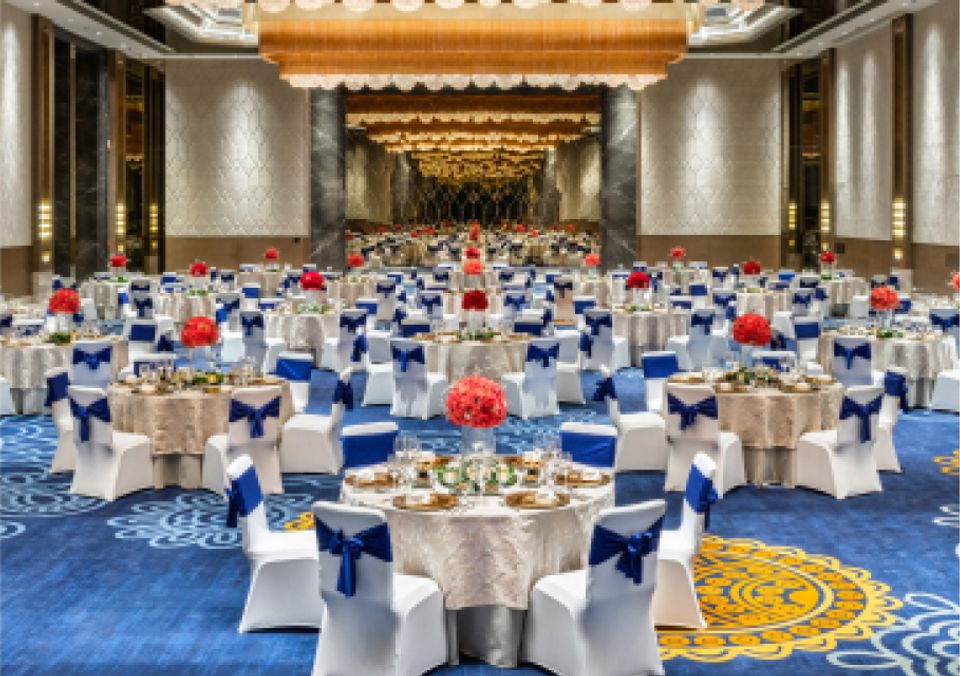 Raj Mahal - Luxury Banquet Hall at Taj Lakefront, Bhopal