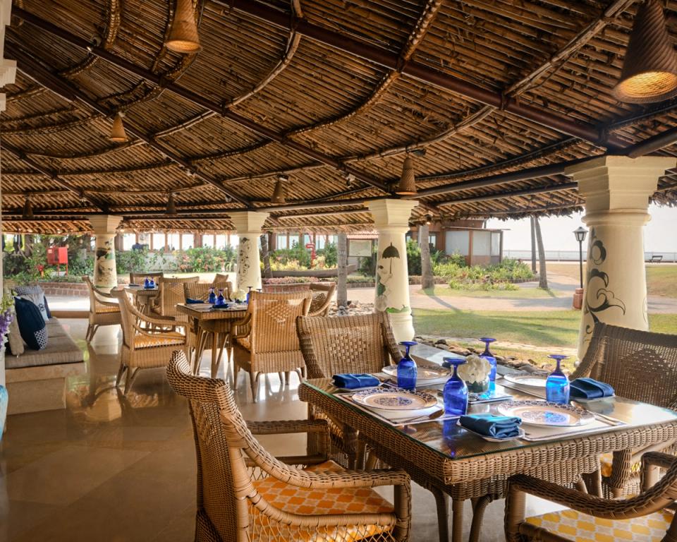 Beach House - Luxury Dining Restaurant at Taj Holiday Village Resort & Spa, Goa