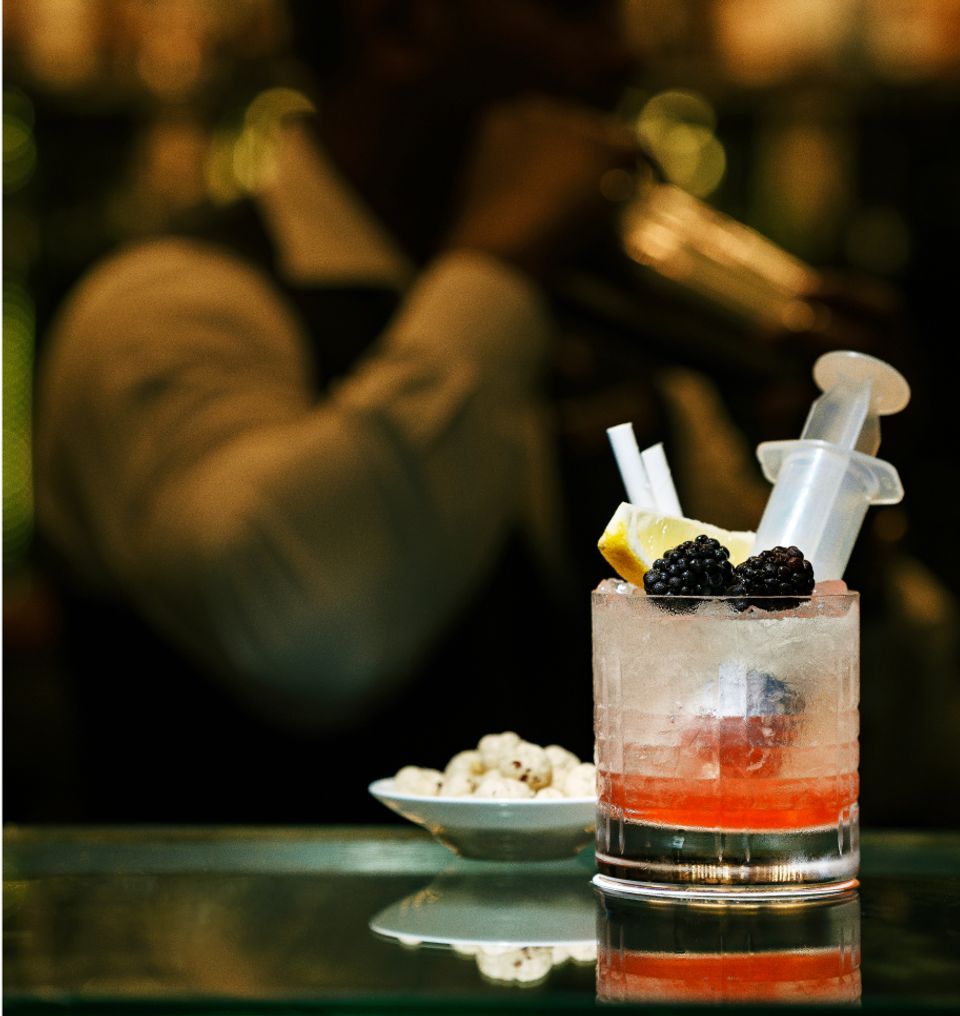Cocktails at Taj Lands End, Mumbai