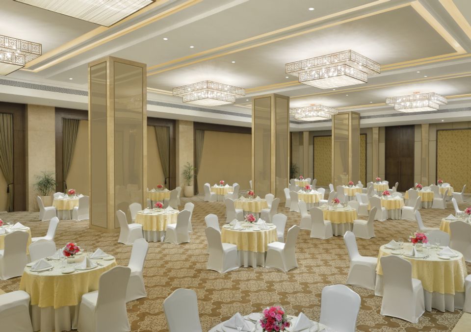 Crystal Hall 2 - Luxury Meeting Rooms And Event Spaces at Taj Skyline, Ahmedabad
