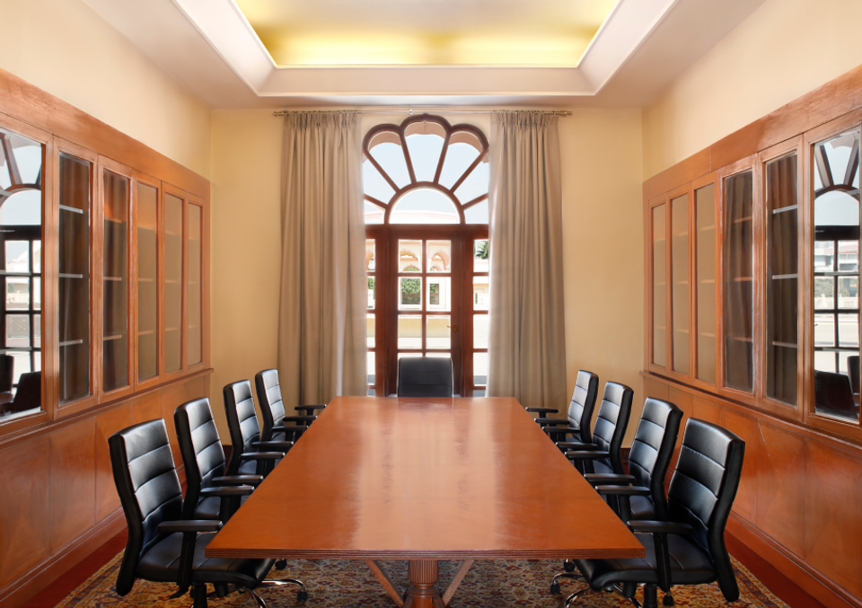 Board Room 1 - Luxury Meeting Rooms and Event Spaces at Taj Hari Mahal, Jodhpur