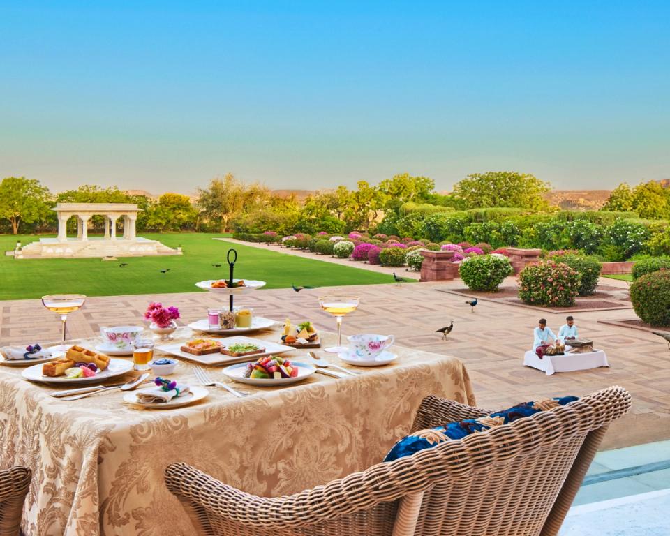 Pillars - Luxury Dining at Umaid Bhawan Palace, Jodhpur