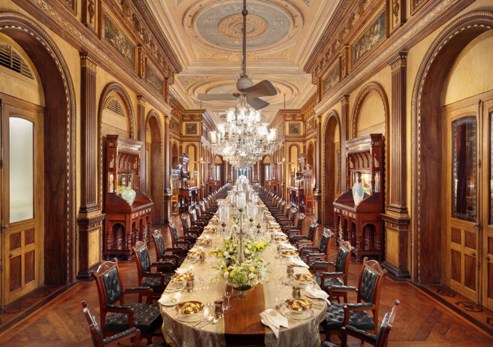 101 Dining Hall - Venues at Taj Falaknuma Palace, Hyderabad