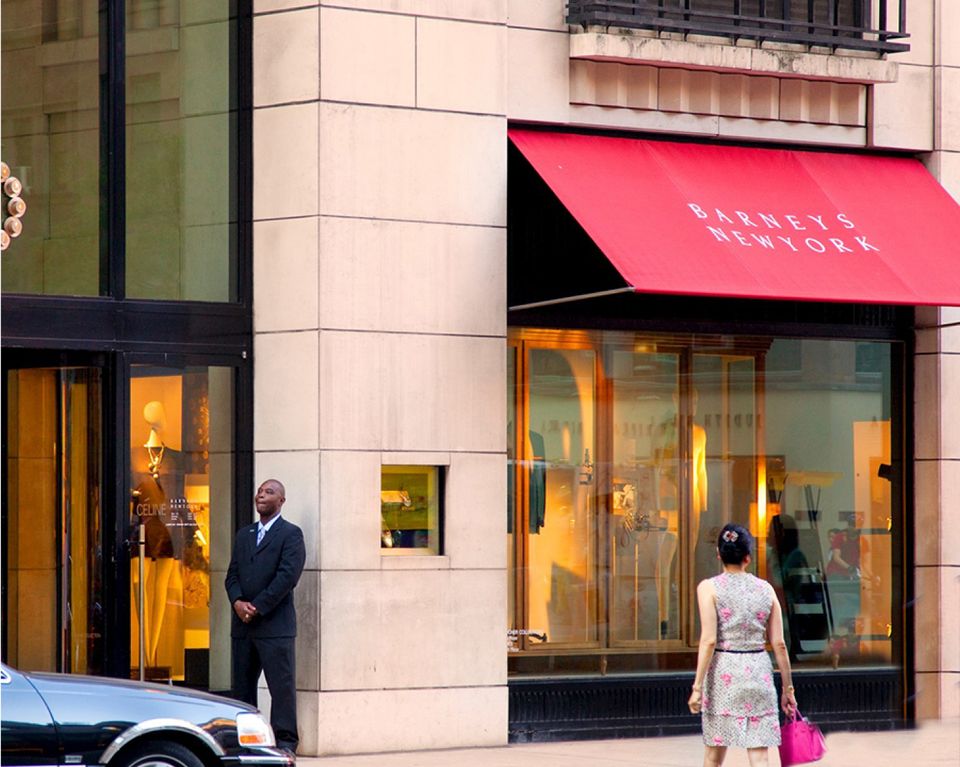 A Day At Bergdorf's near The Pierre, New York
