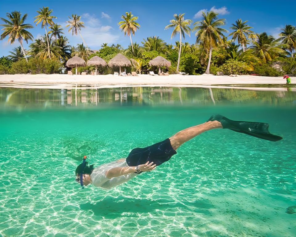 Go Snorkelling In Maldives Water near Taj Exotica, Maldives