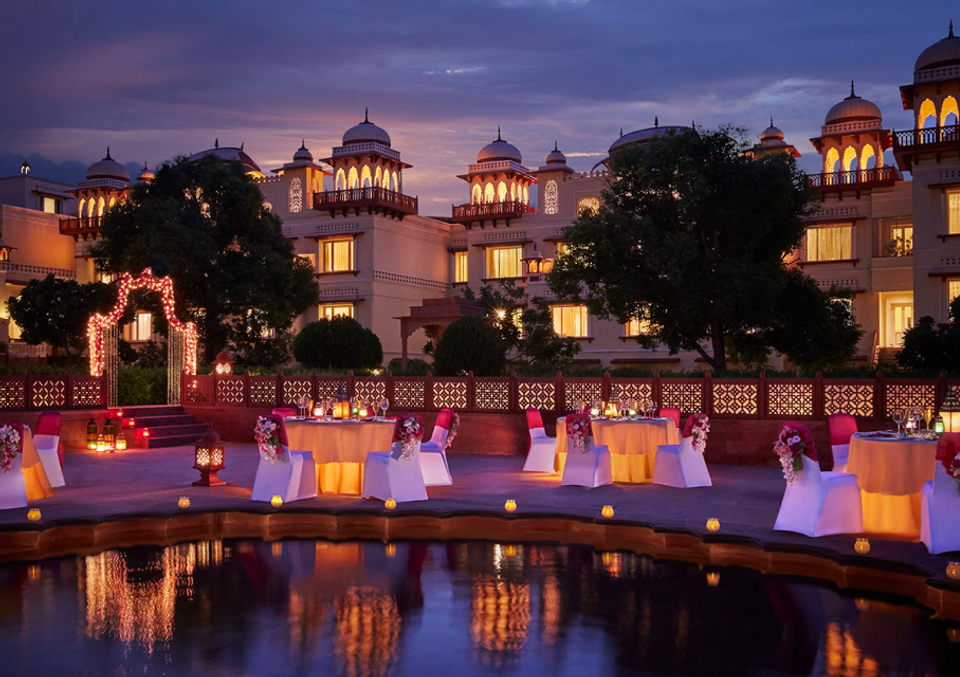 Lotus Pond - Meeting Rooms & Event Spaces at Jai Mahal Palace, Jaipur