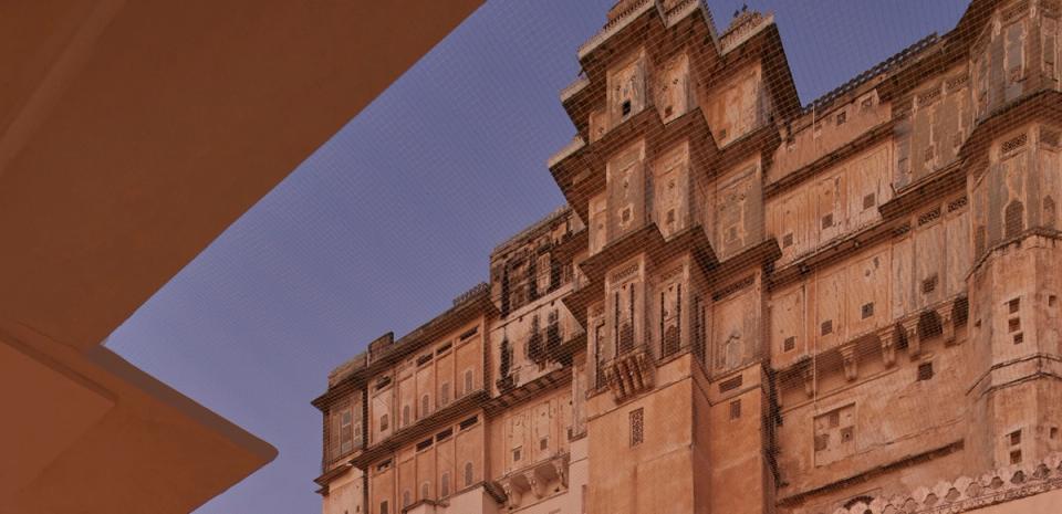 Structure of Taj Fateh Prakash Palace, Udaipur - Banner Image