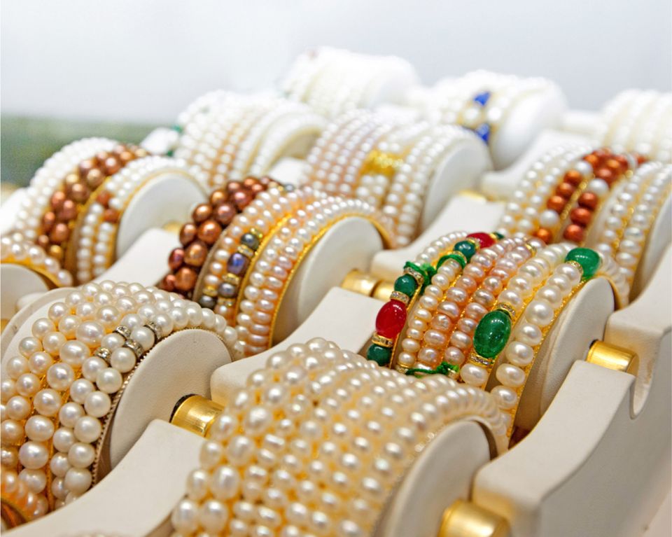Pearls Shopping near Taj Krishna
