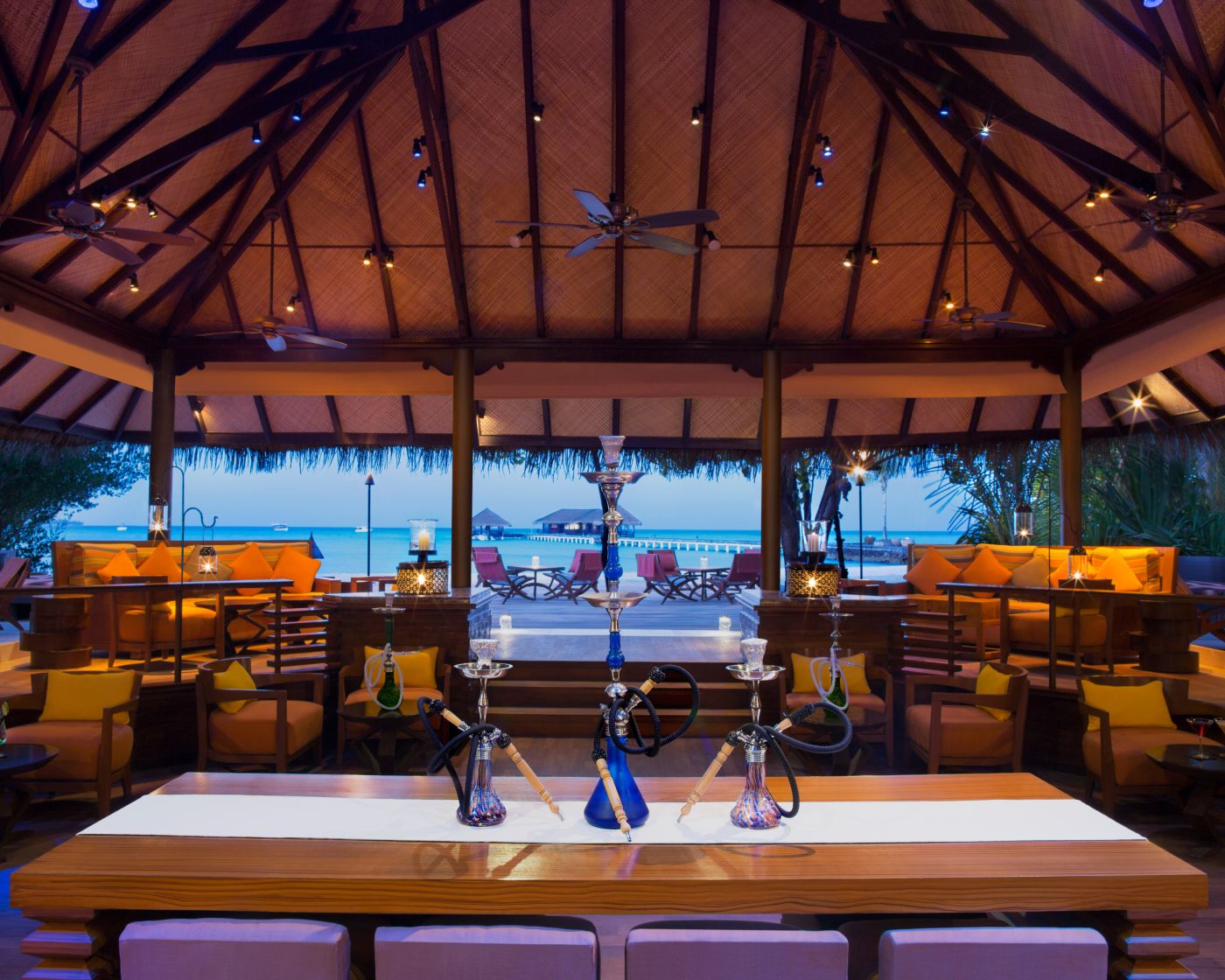 Equator Bar & Lounge - Dining at Taj Exotica, Maldives