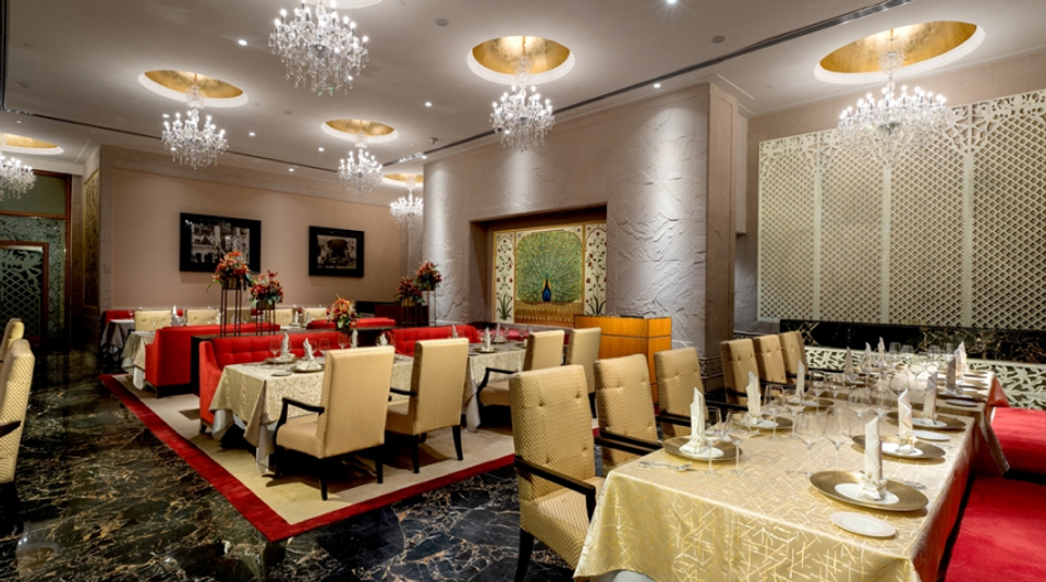 Elegant dining at Firdaus - Taj Krishna, Hyderabad