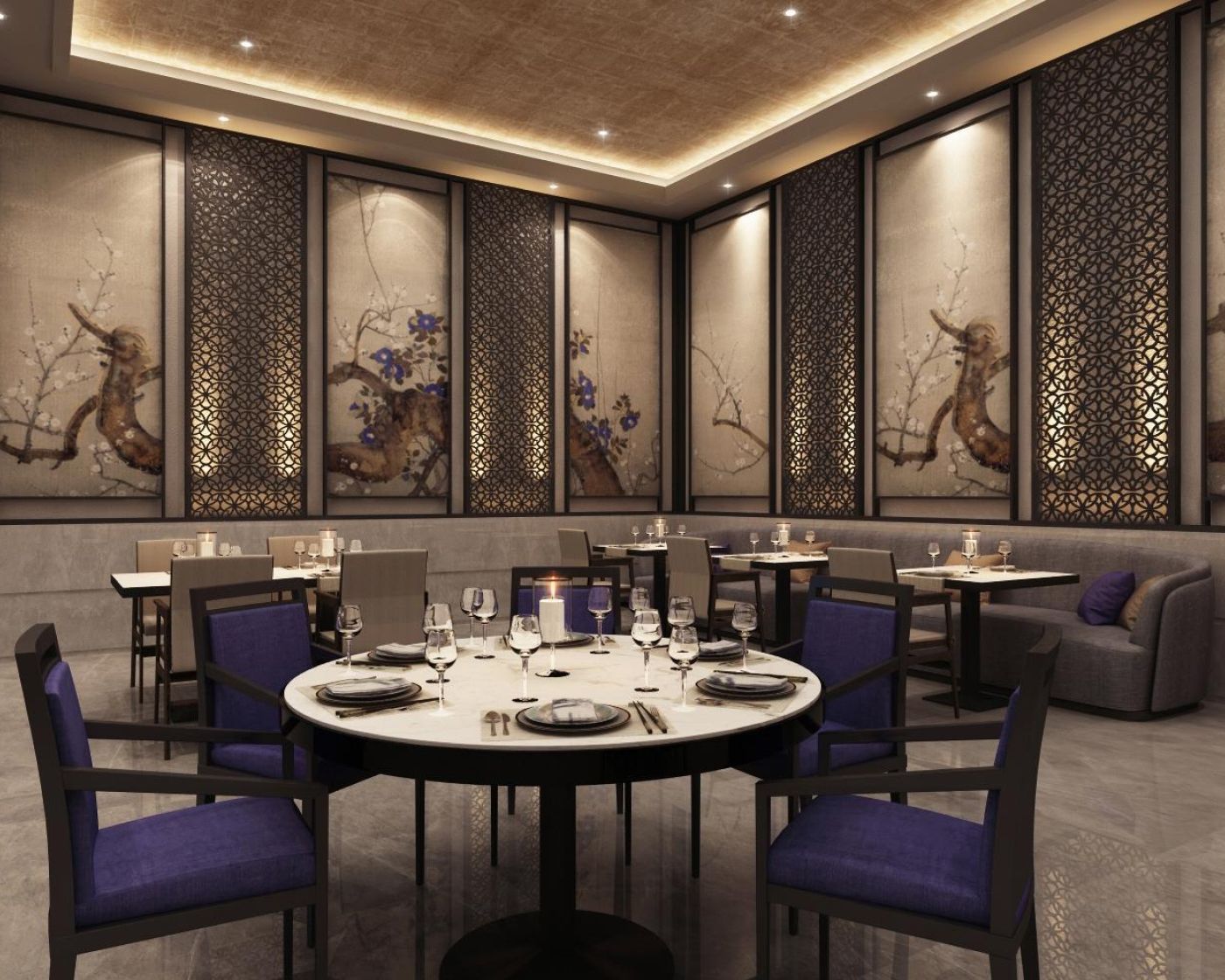 Nonya - Luxury Fine Dining Restaurant at Taj Skyline, Ahmedabad