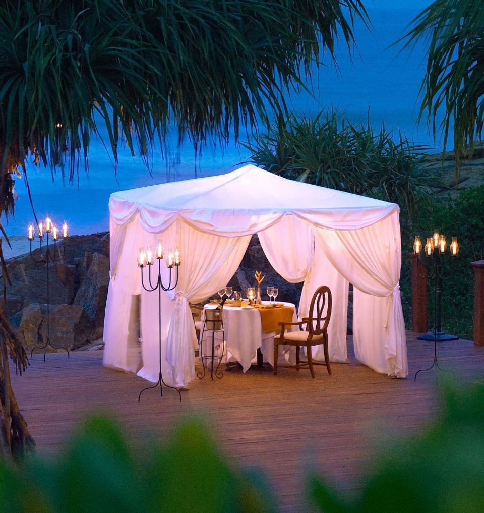 Romantic Private Dining - Taj Bentota Resort & Spa