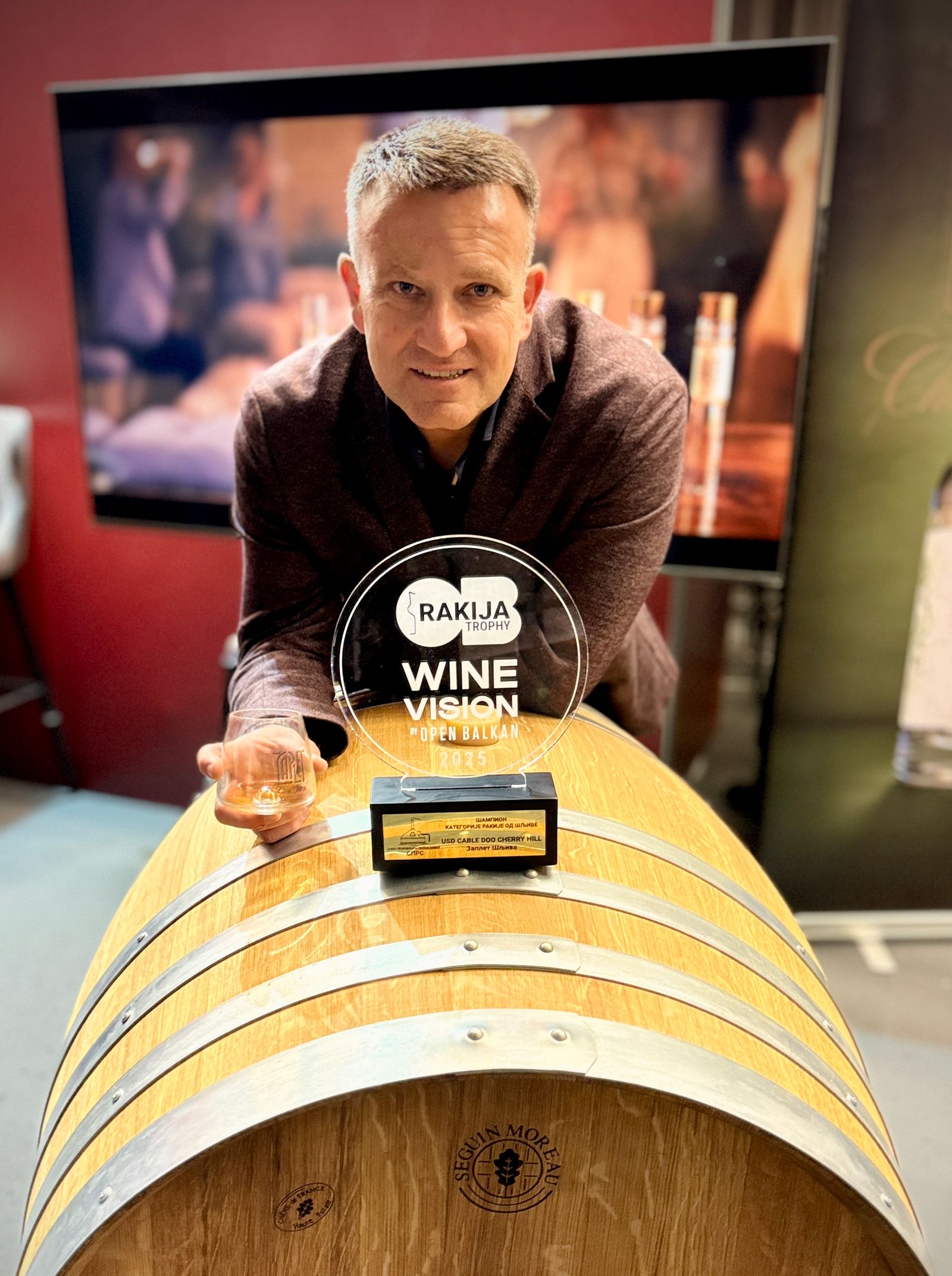Prestižna nagrada za najbolju rakiju od šljive na sajmu Wine Vision by Open Balkan