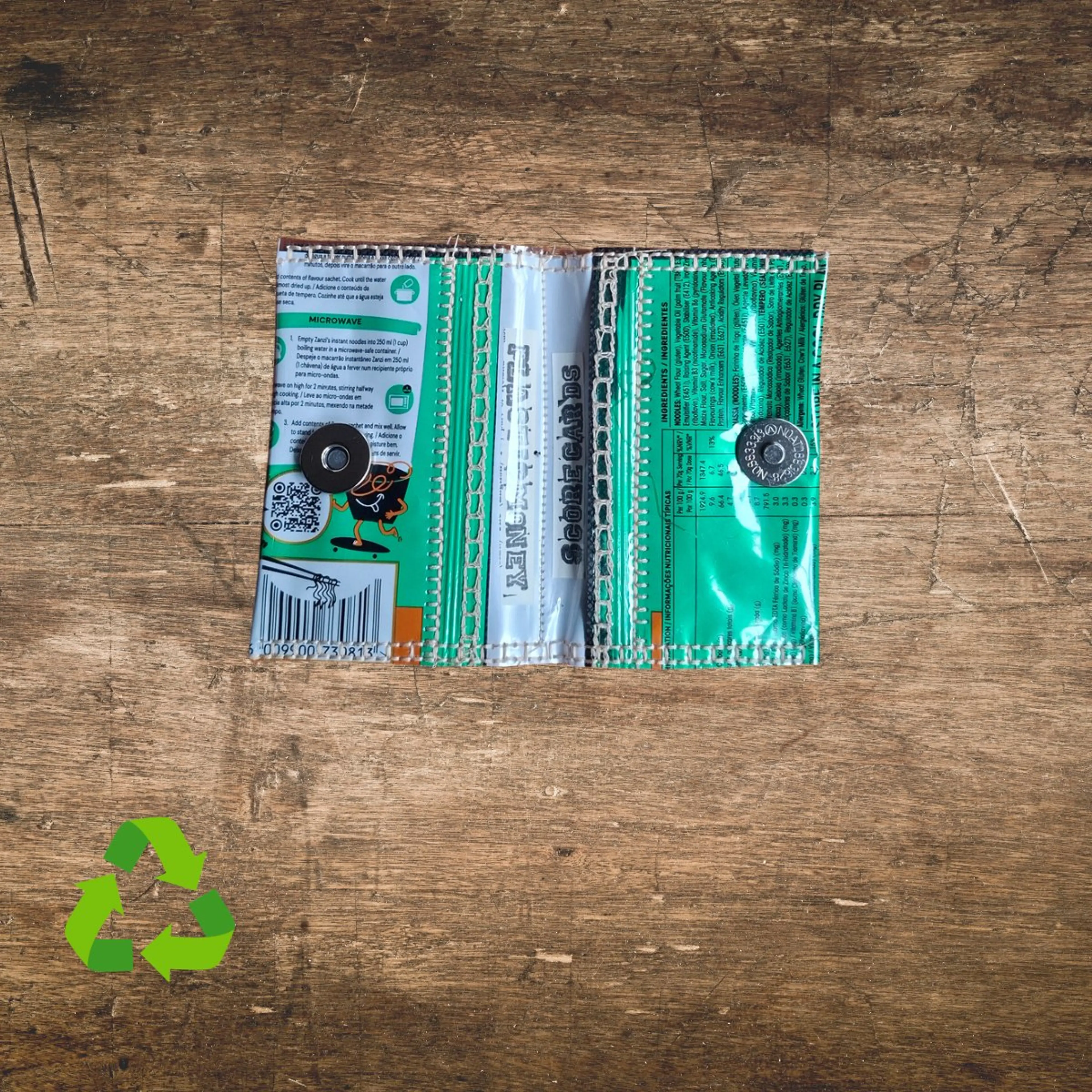 Beef Noodle Card Holder - handmade ReWrapped - view 2