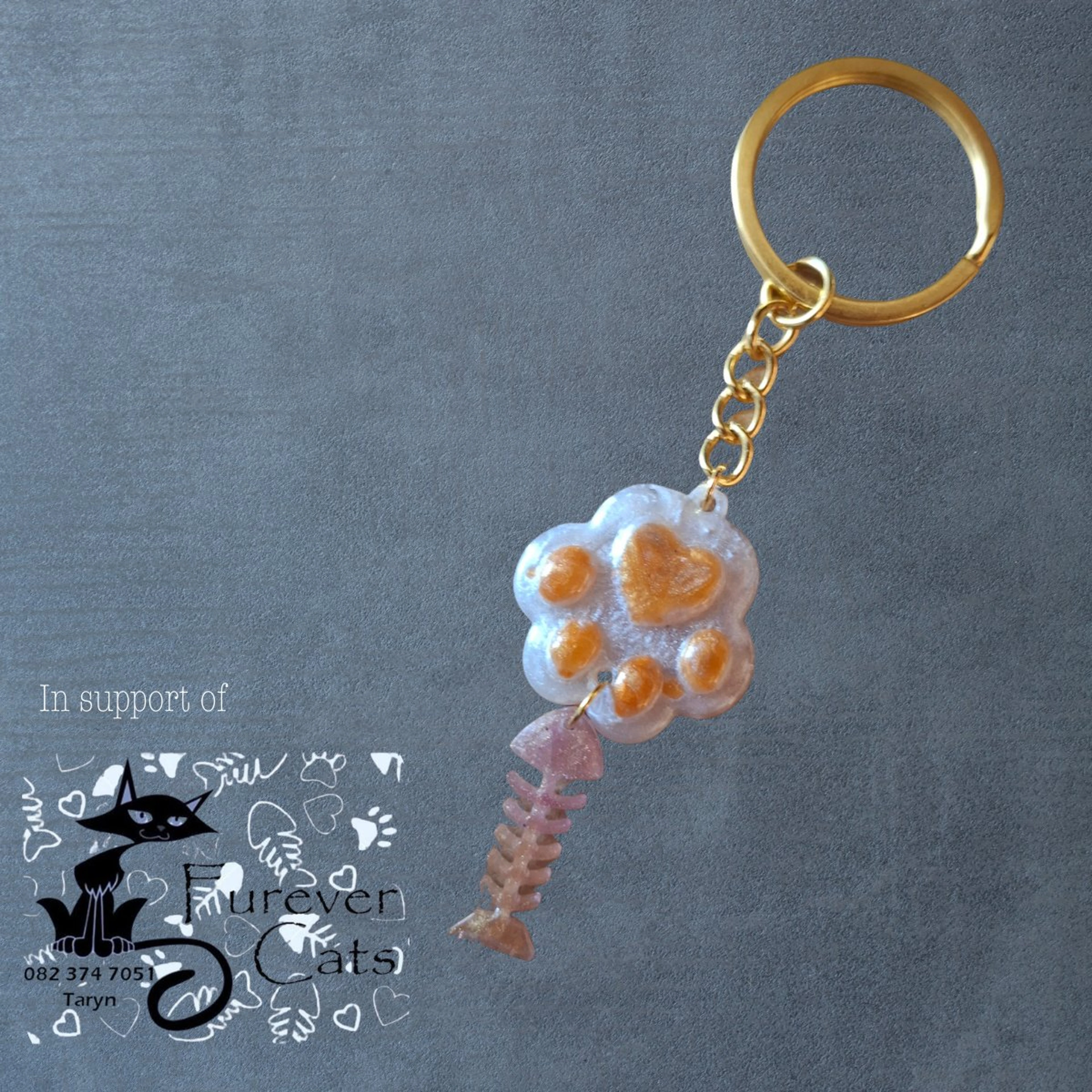 Cat Fishing - handmade A Good Cause