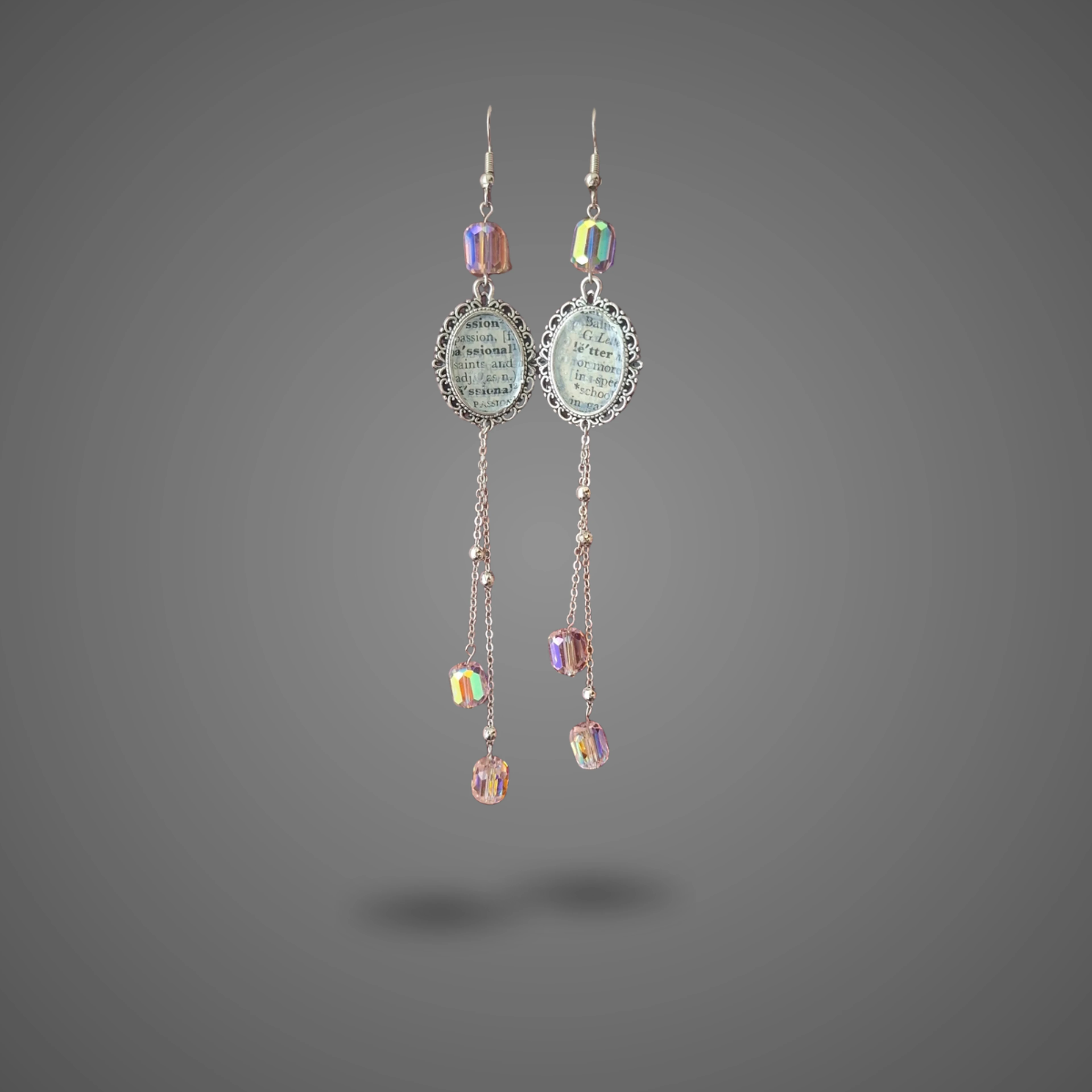 Letter to my Love - handmade Earrings