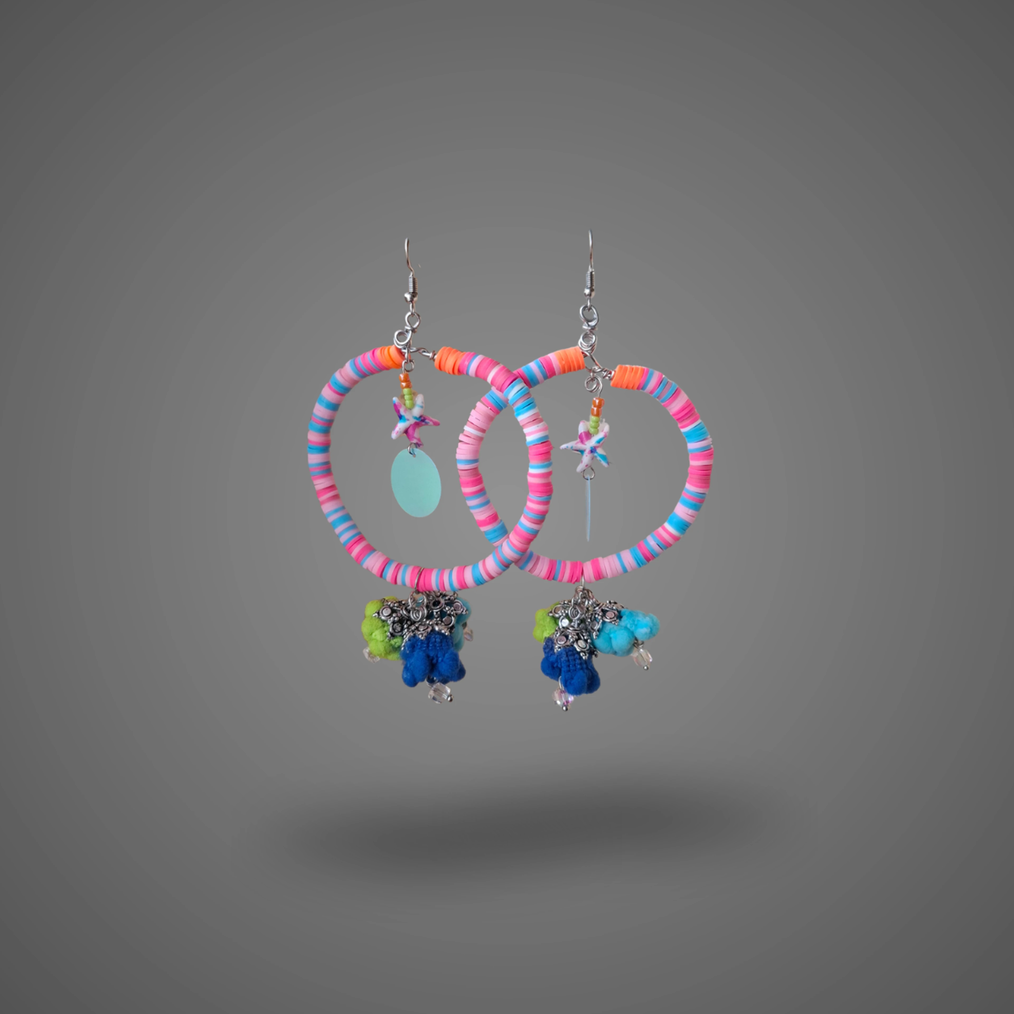 Summer Sherbet - handmade Earrings