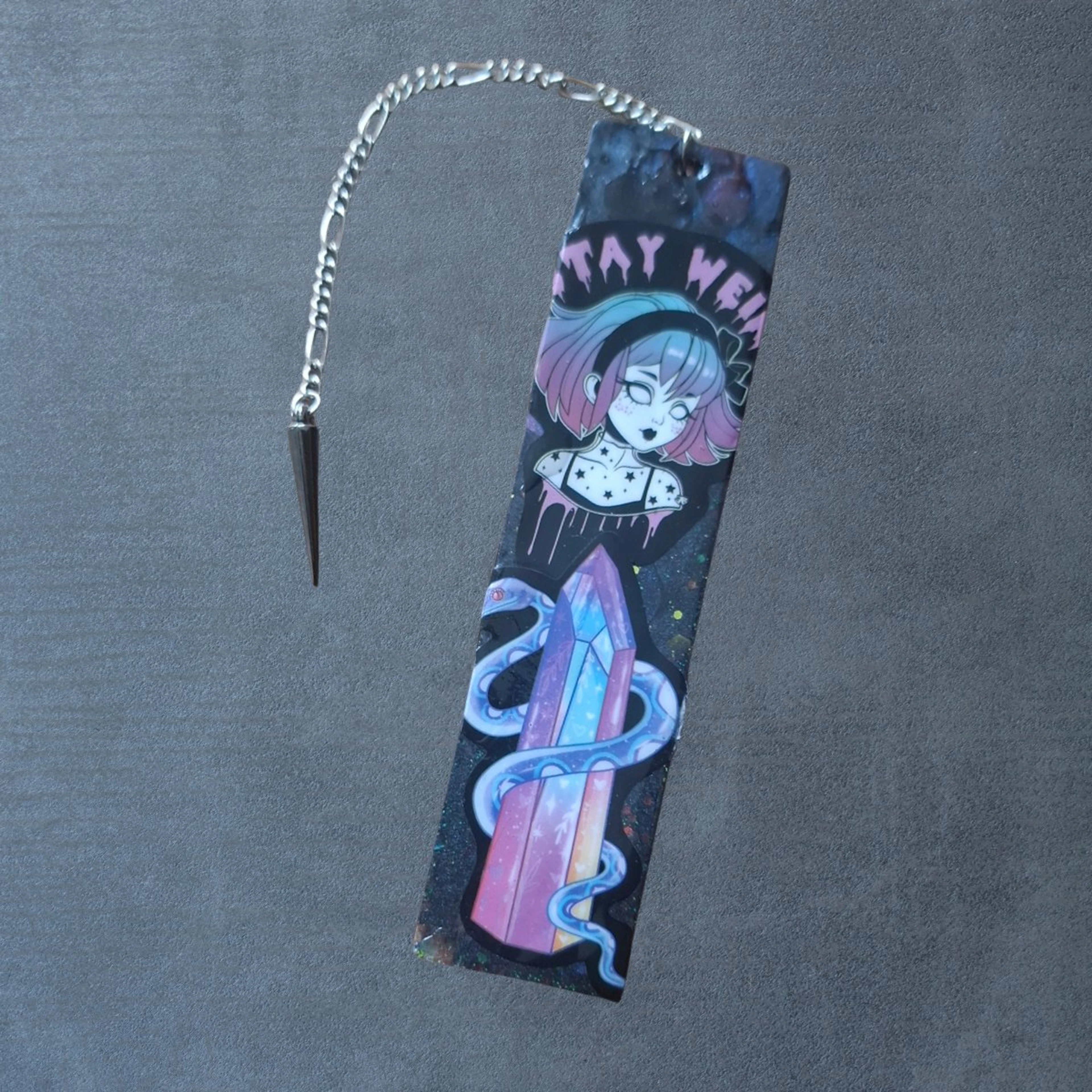 Freaky Girl - handmade Bookmarks