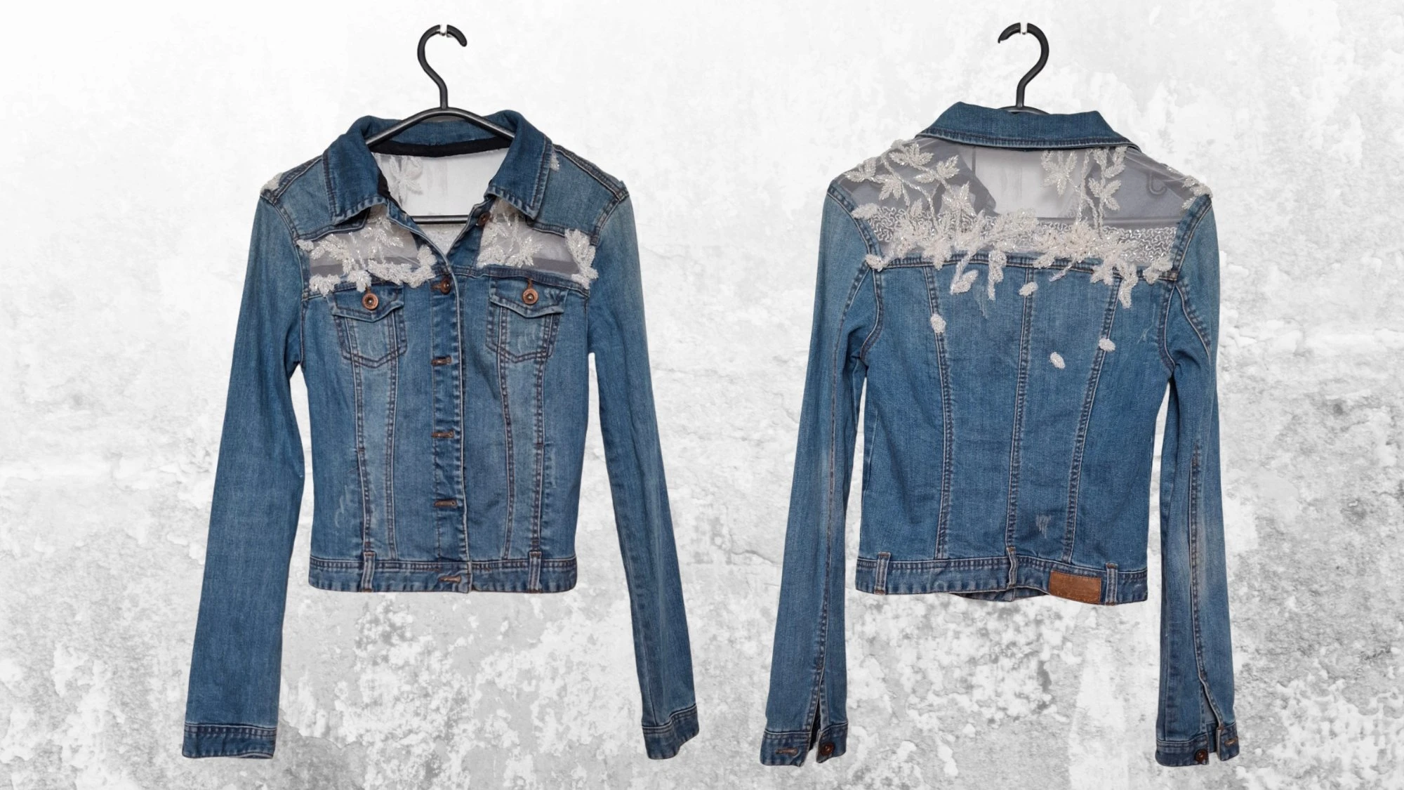Lace Drip Jacket - Size S