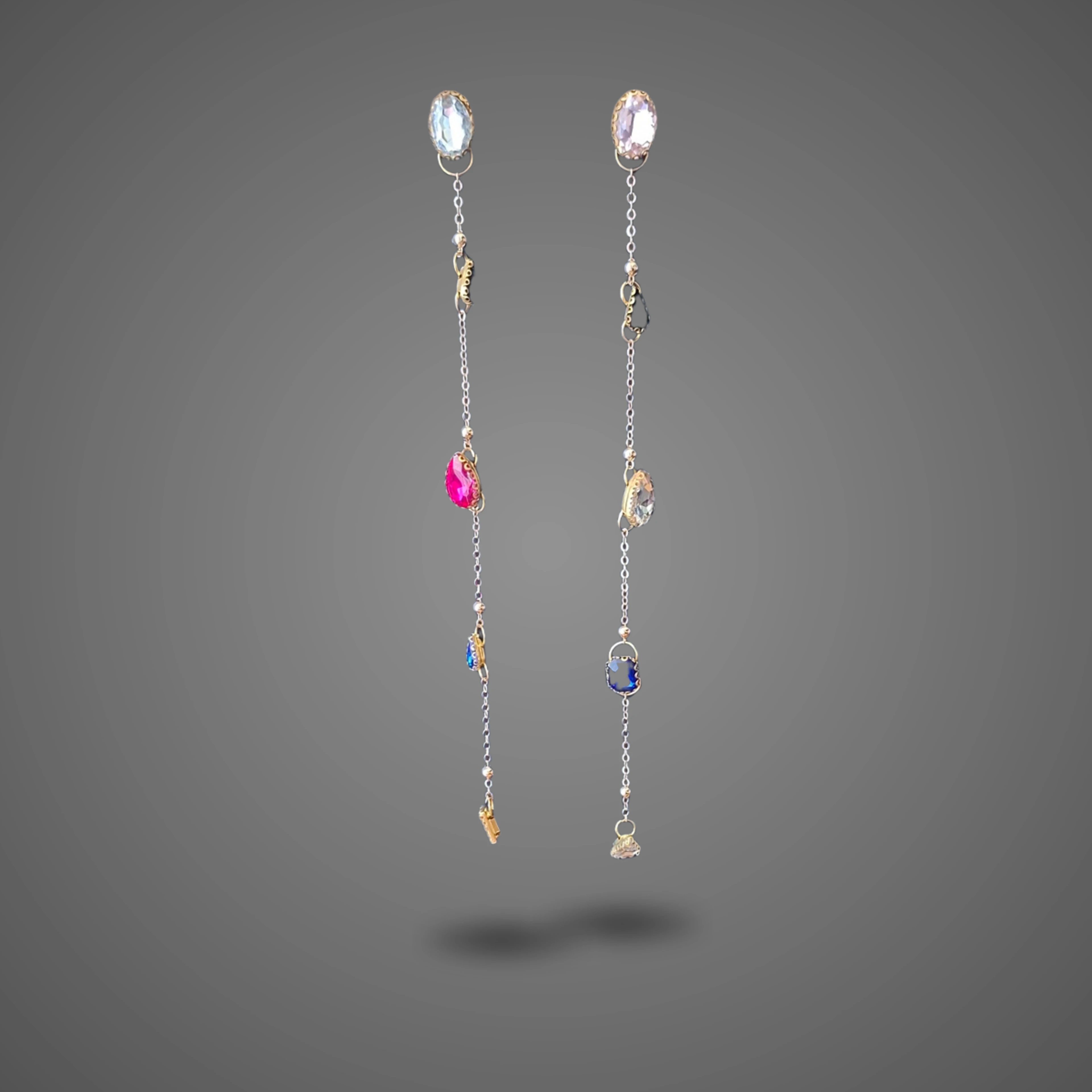 Regal Drops - handmade Earrings