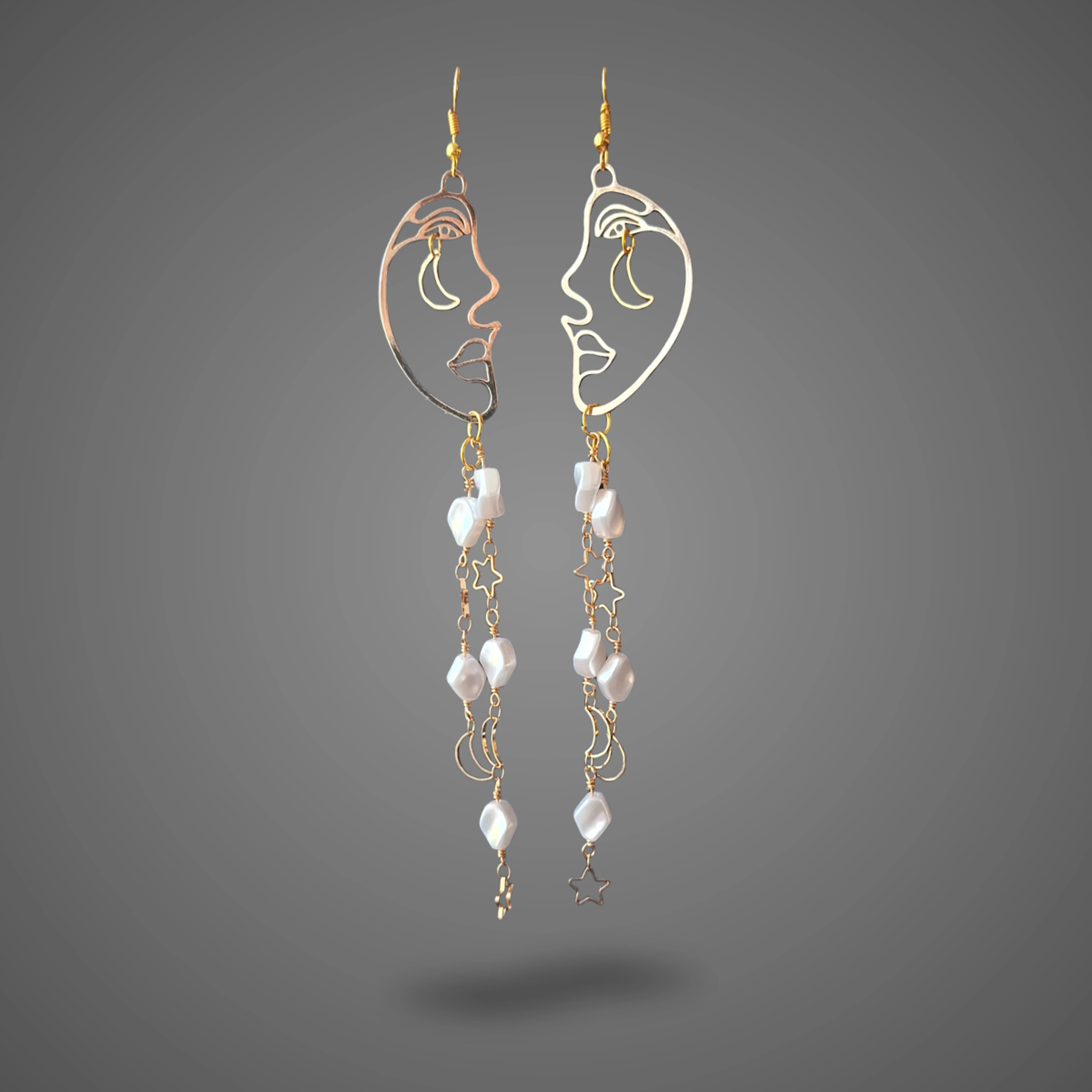 Moon in my Eyes - handmade Earrings