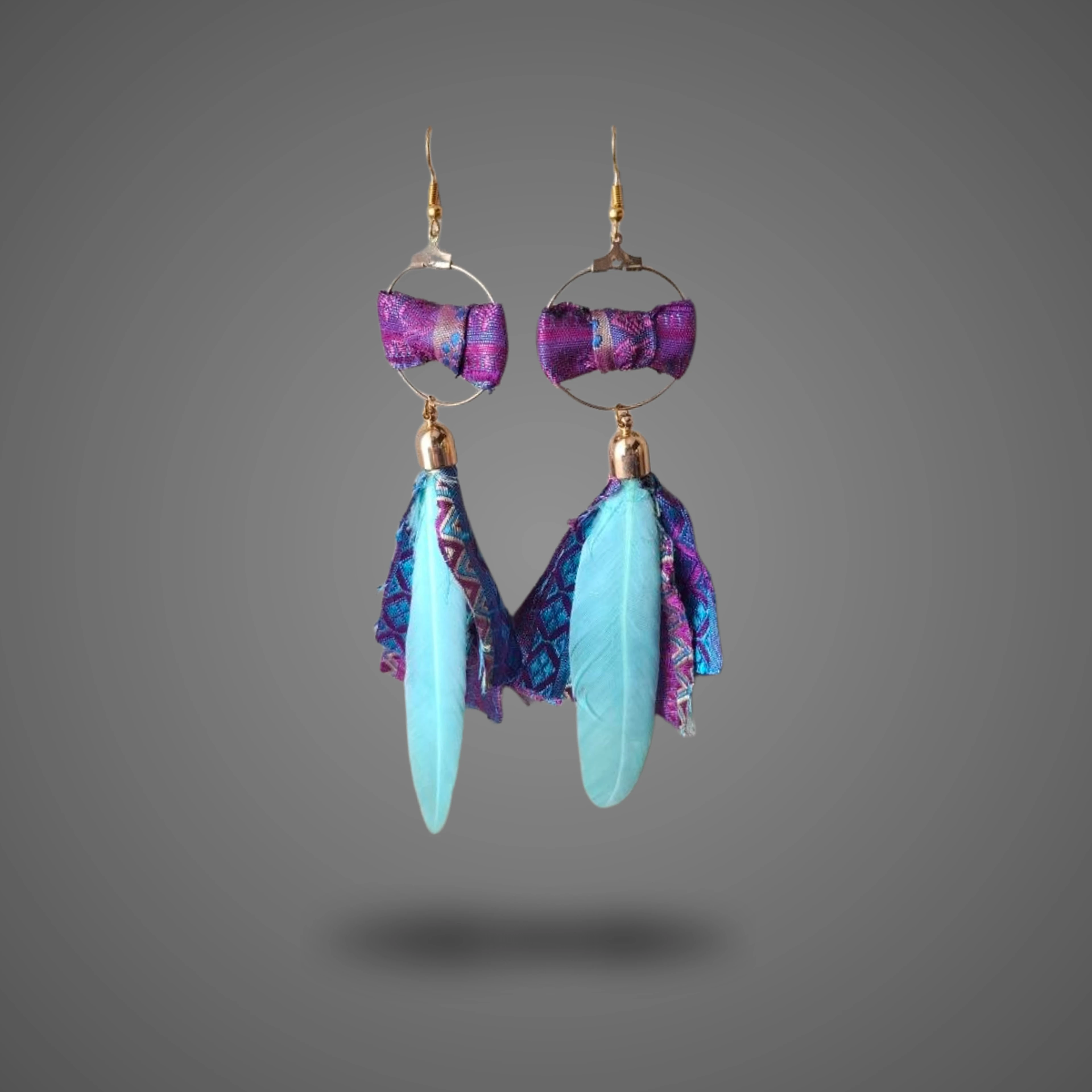 Boho Bows - handmade Earrings