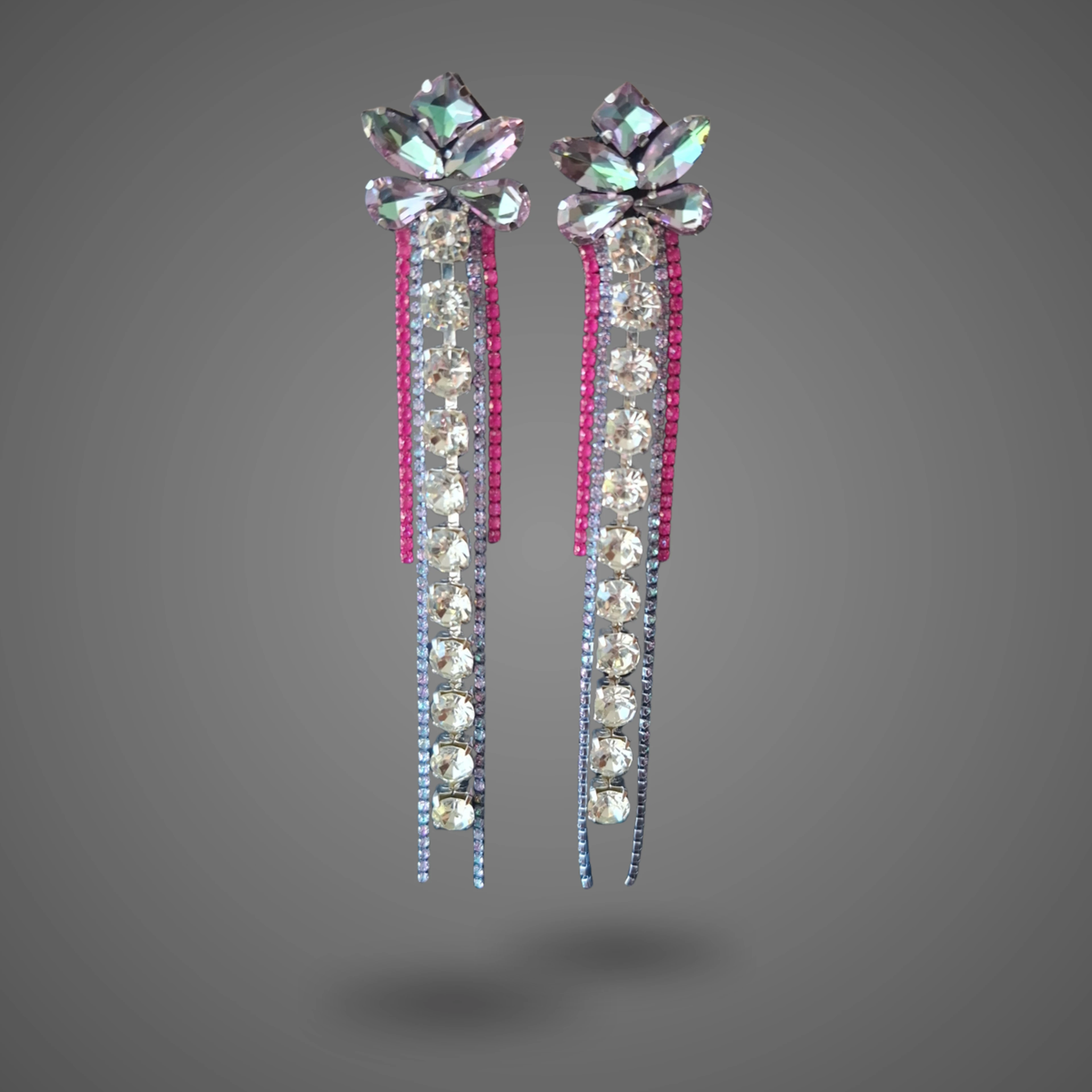 Gatsby Chain - handmade Earrings
