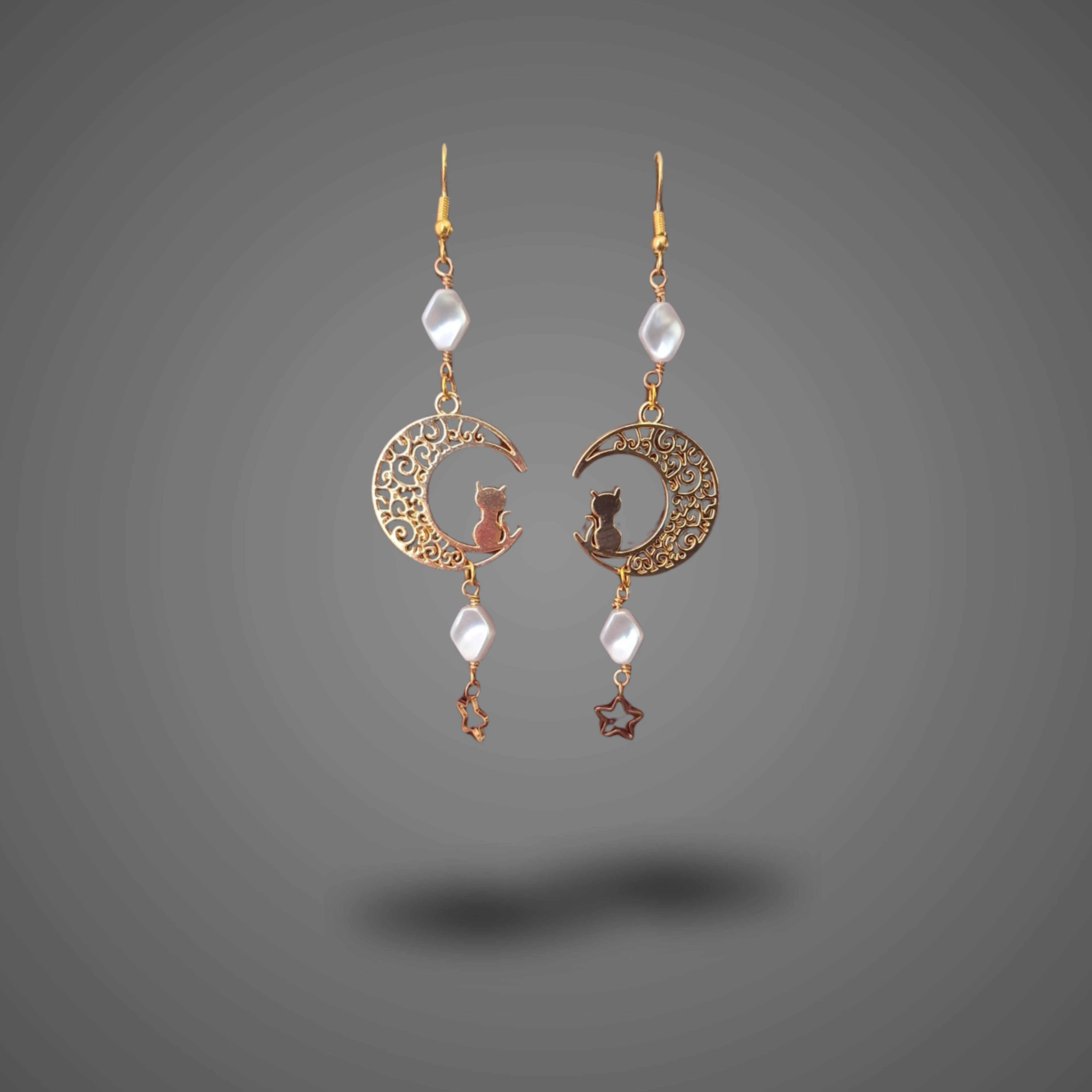Furever Moons - handmade Earrings