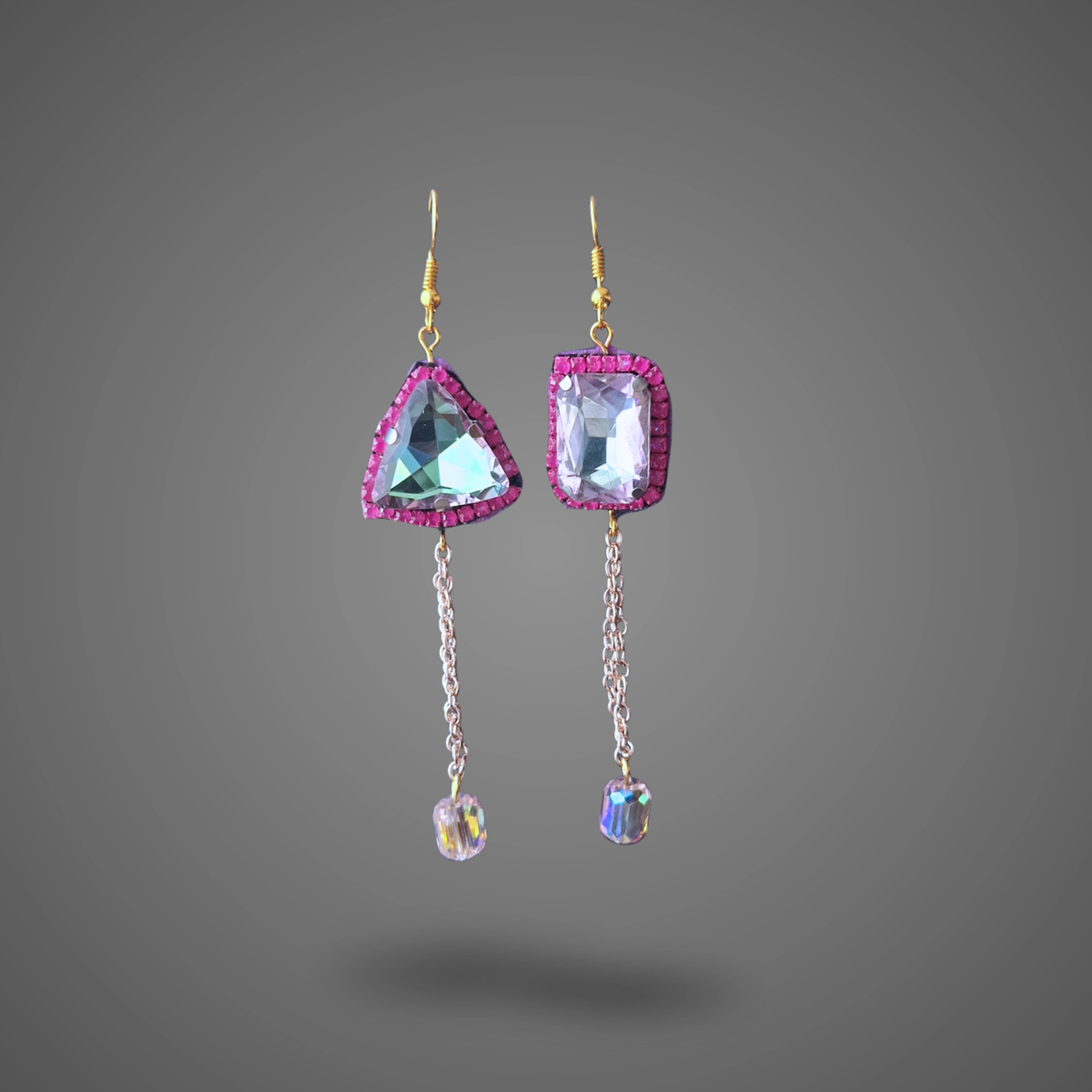 Neon Empress - handmade Earrings