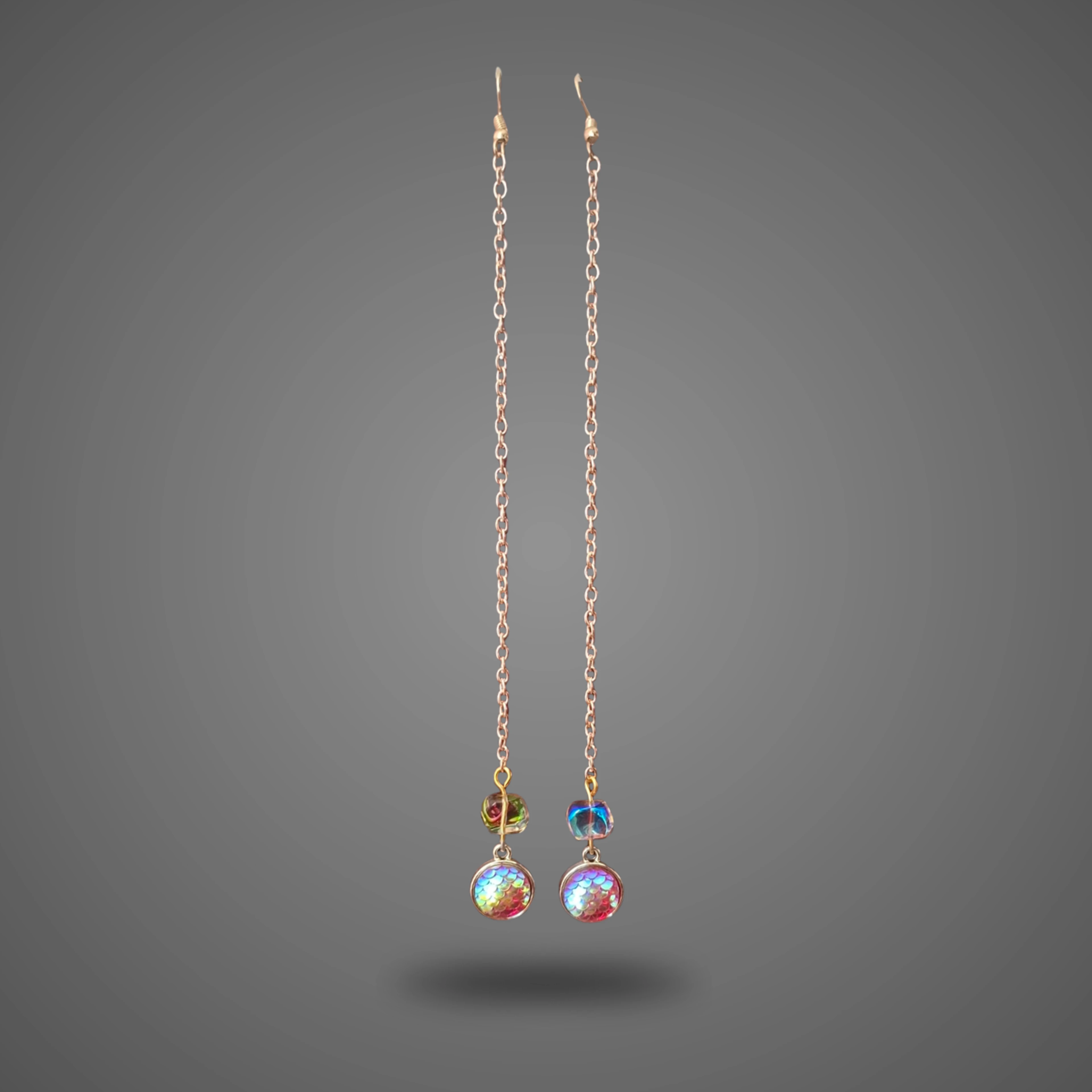 Simple Scales - handmade Earrings