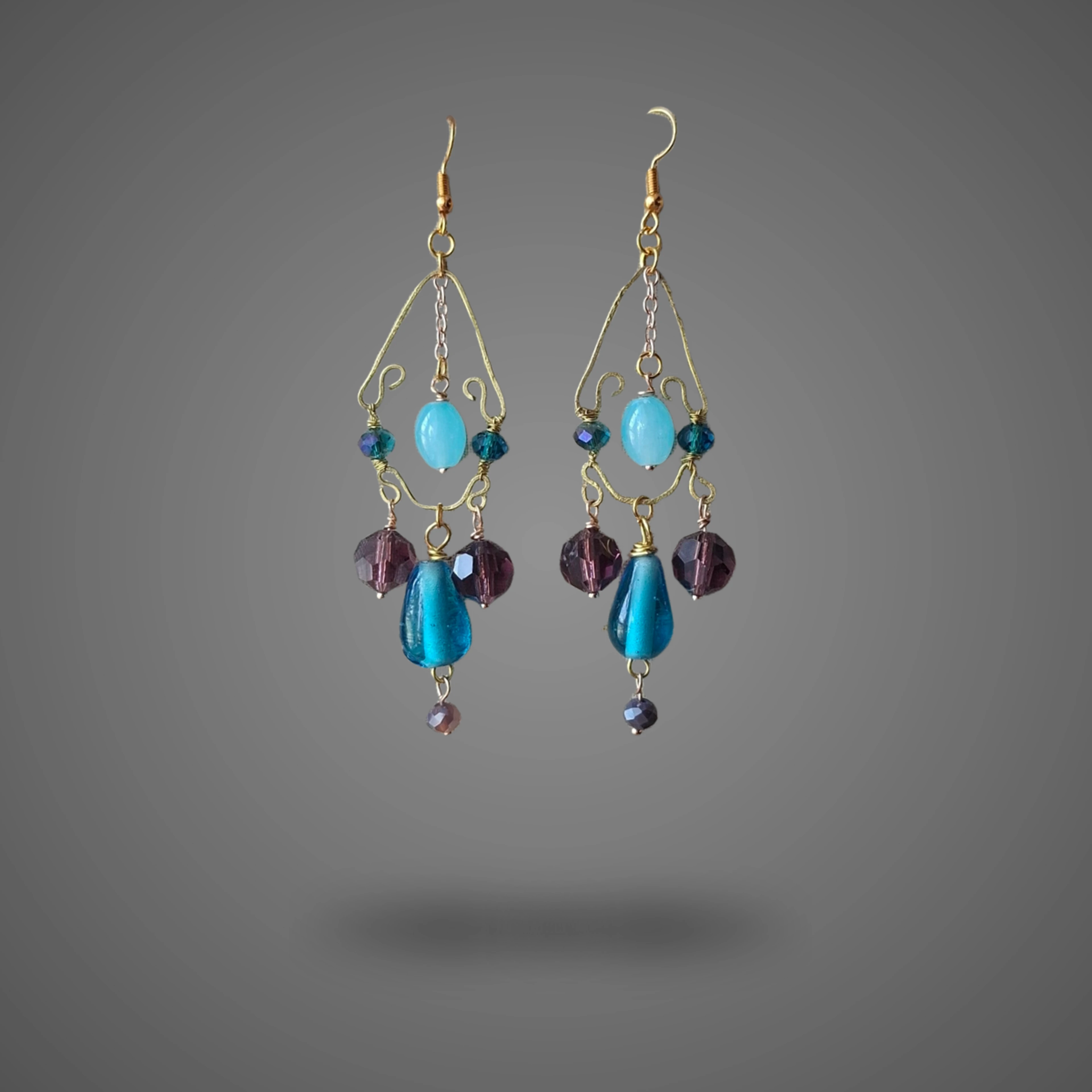 Ophelia's Lanterns - handmade Earrings