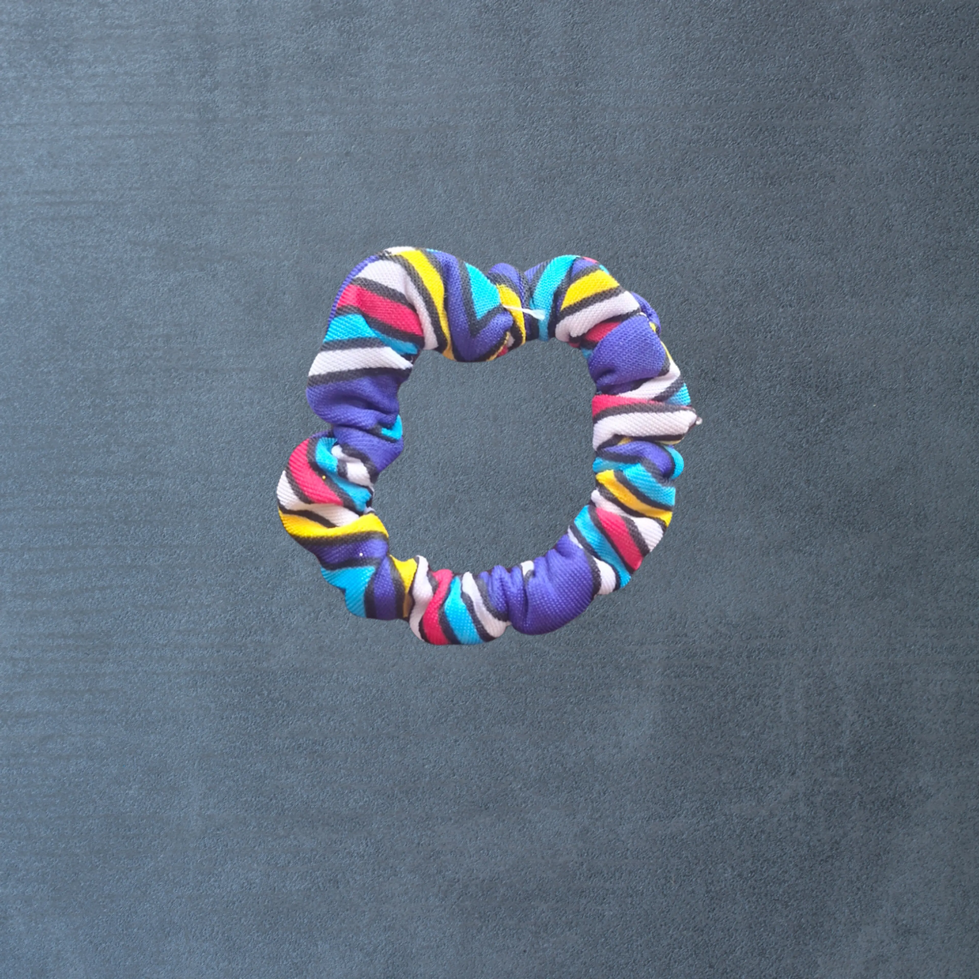Geometric Thin Scrunchie