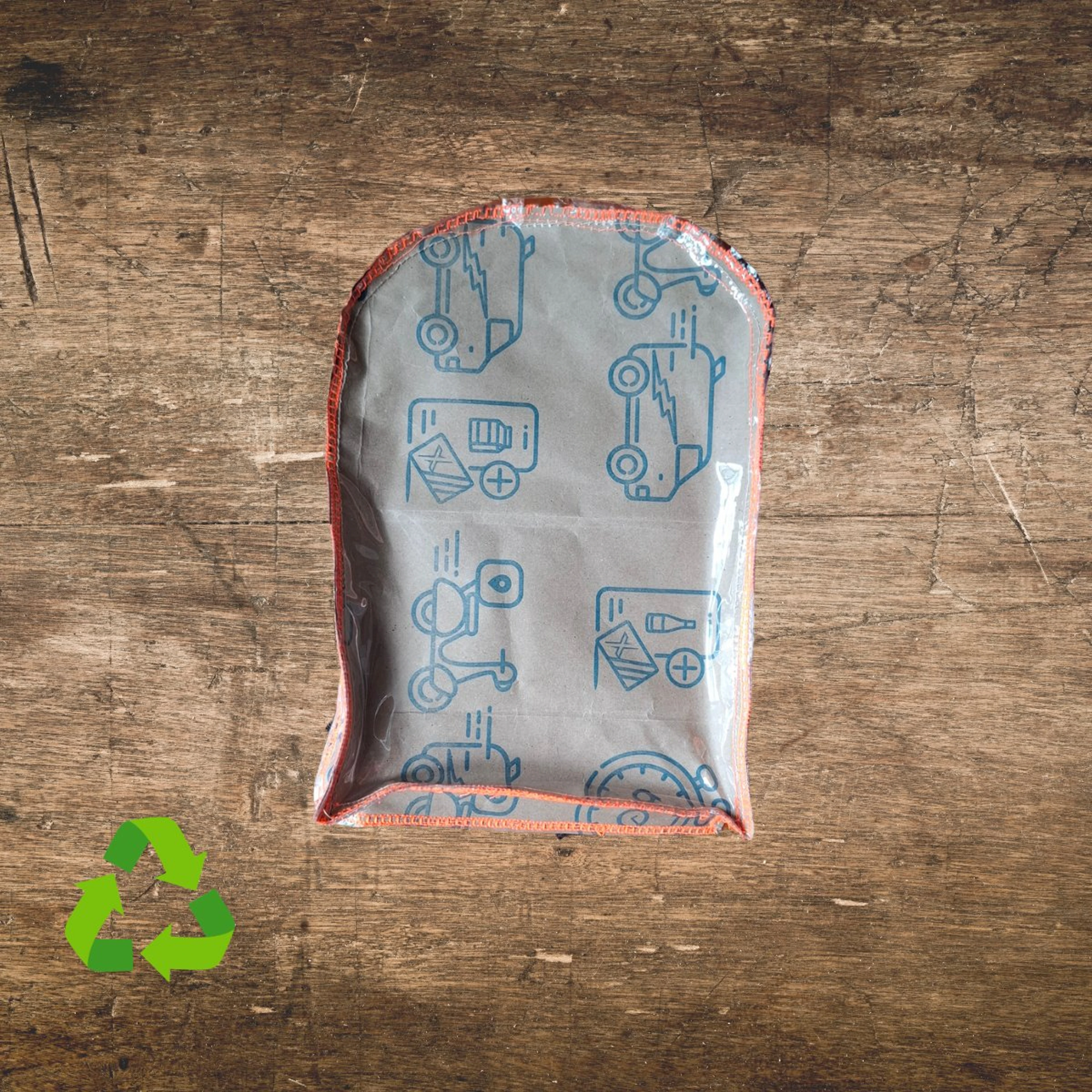 6060 Backpack - handmade ReWrapped