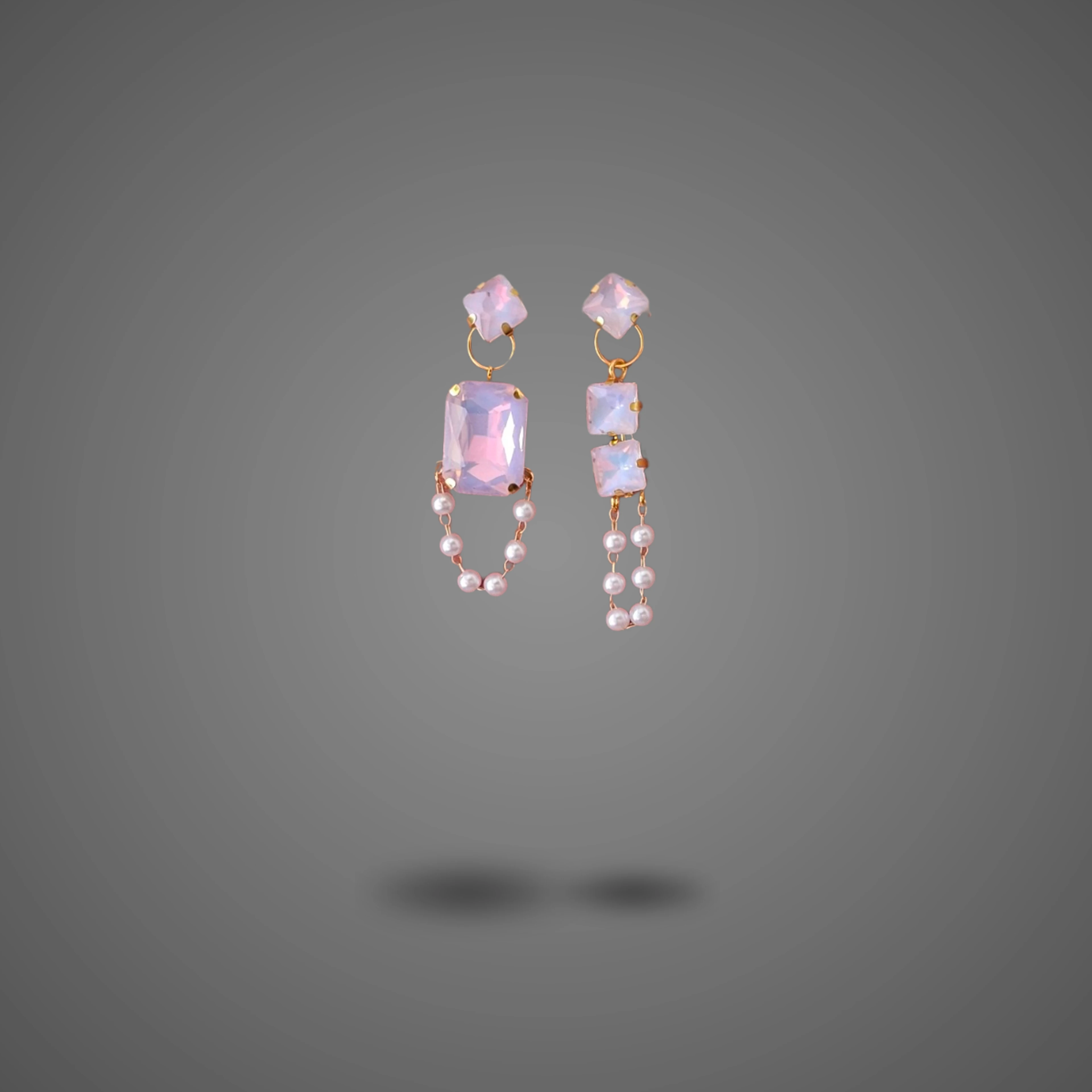 Anti-Symmetrical - handmade Earrings