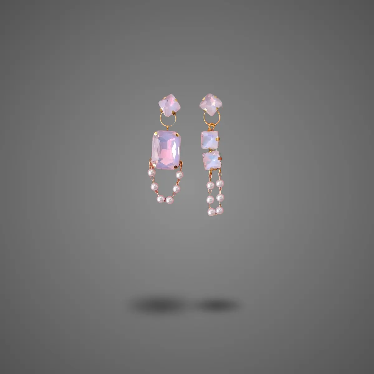 Anti-Symmetrical - handmade Earrings