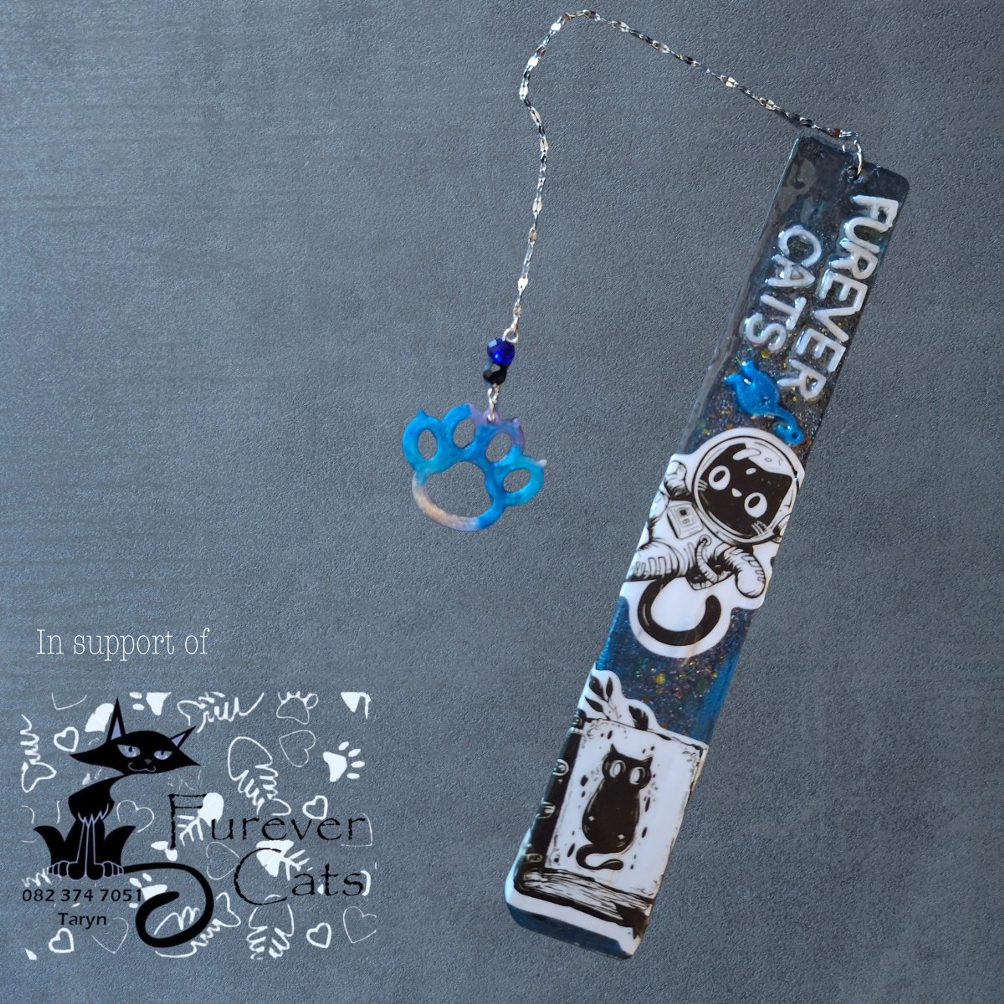 Space Cat - handmade A Good Cause