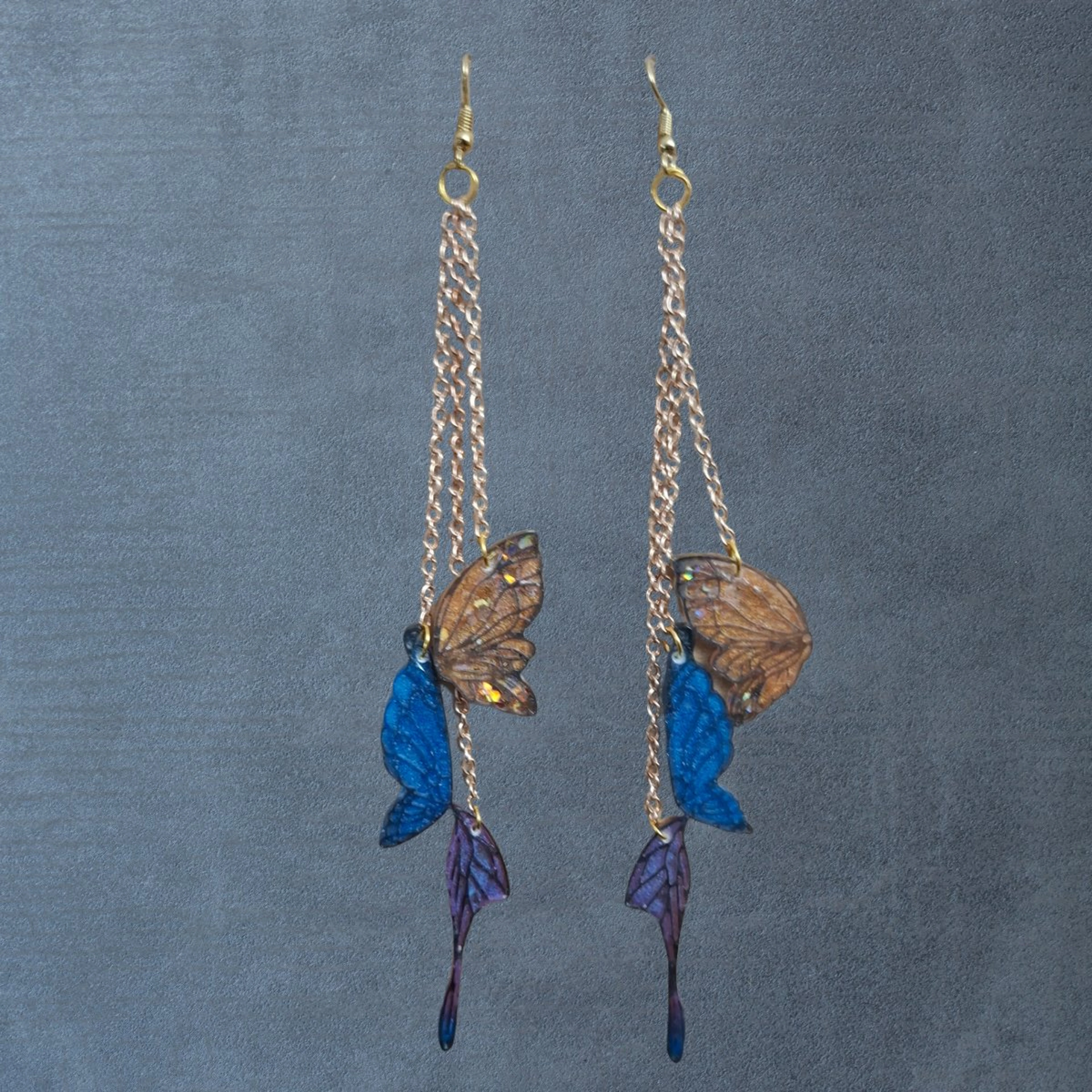 Butterfly Kisses - handmade Earrings