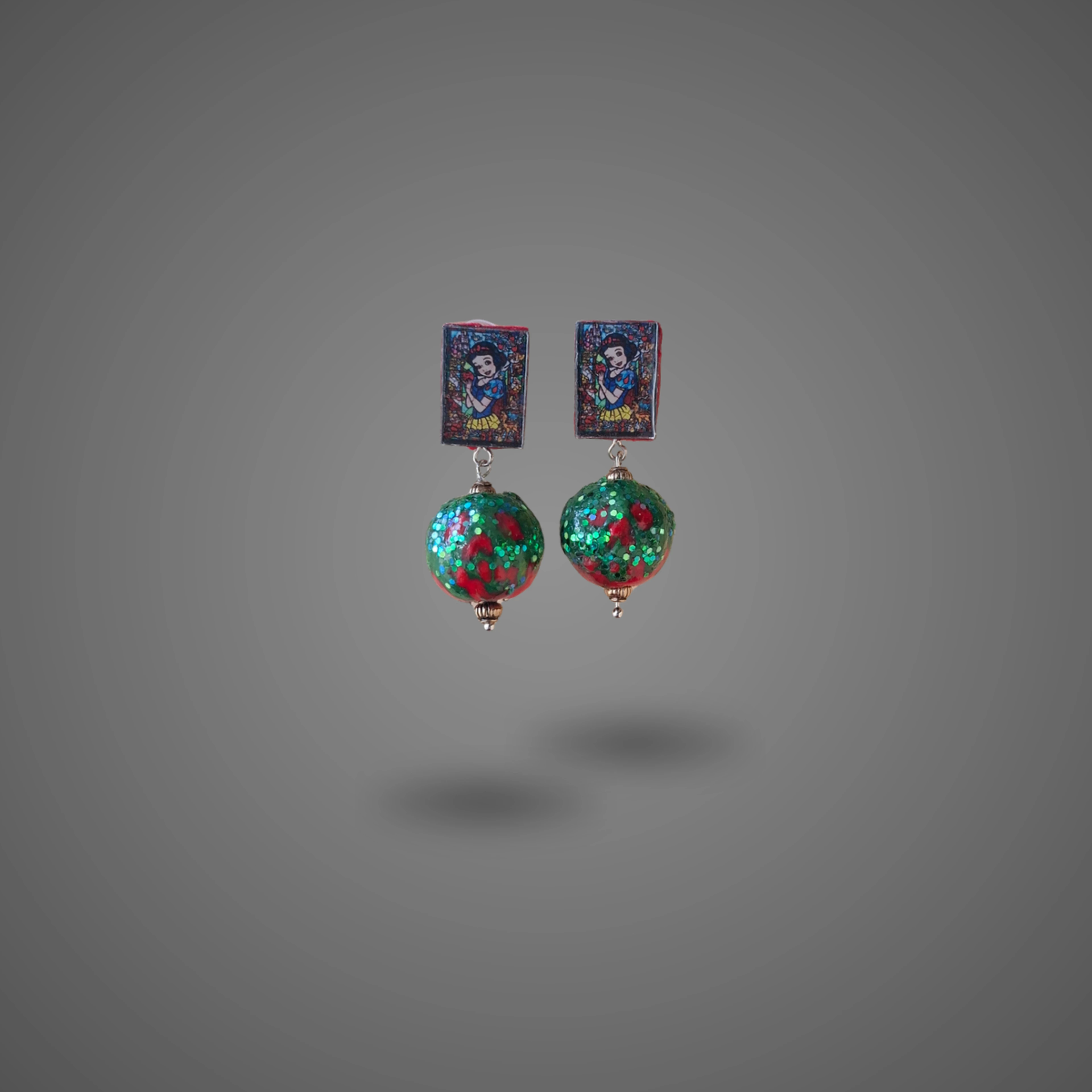 Poison SNow - handmade Earrings